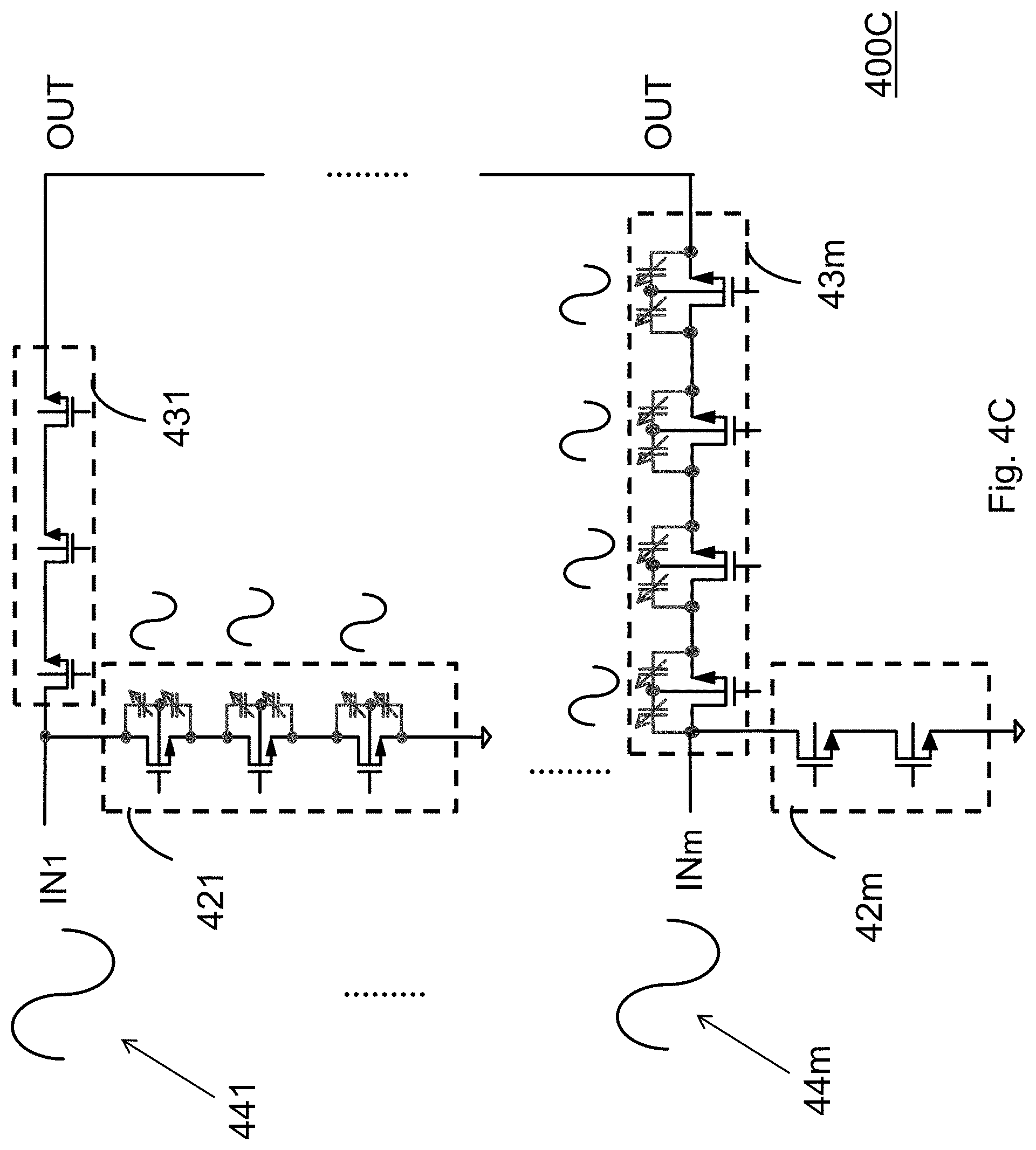 Patent US11777498 Figure 8 – High power RF switch with controlled well voltage for improved linearity