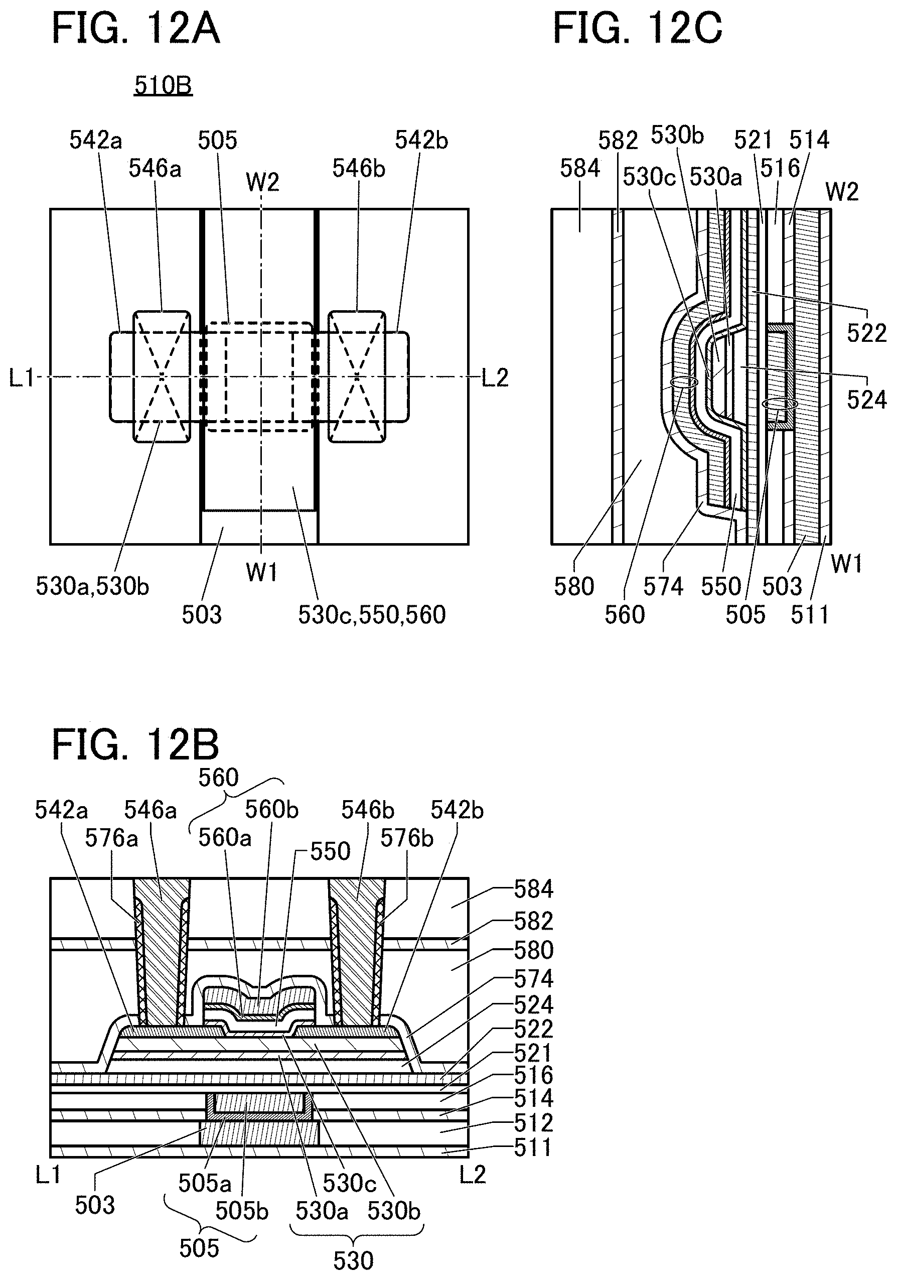 Patent US11777502 Figure 12 – Logic circuit and semiconductor device formed using unipolar transistor