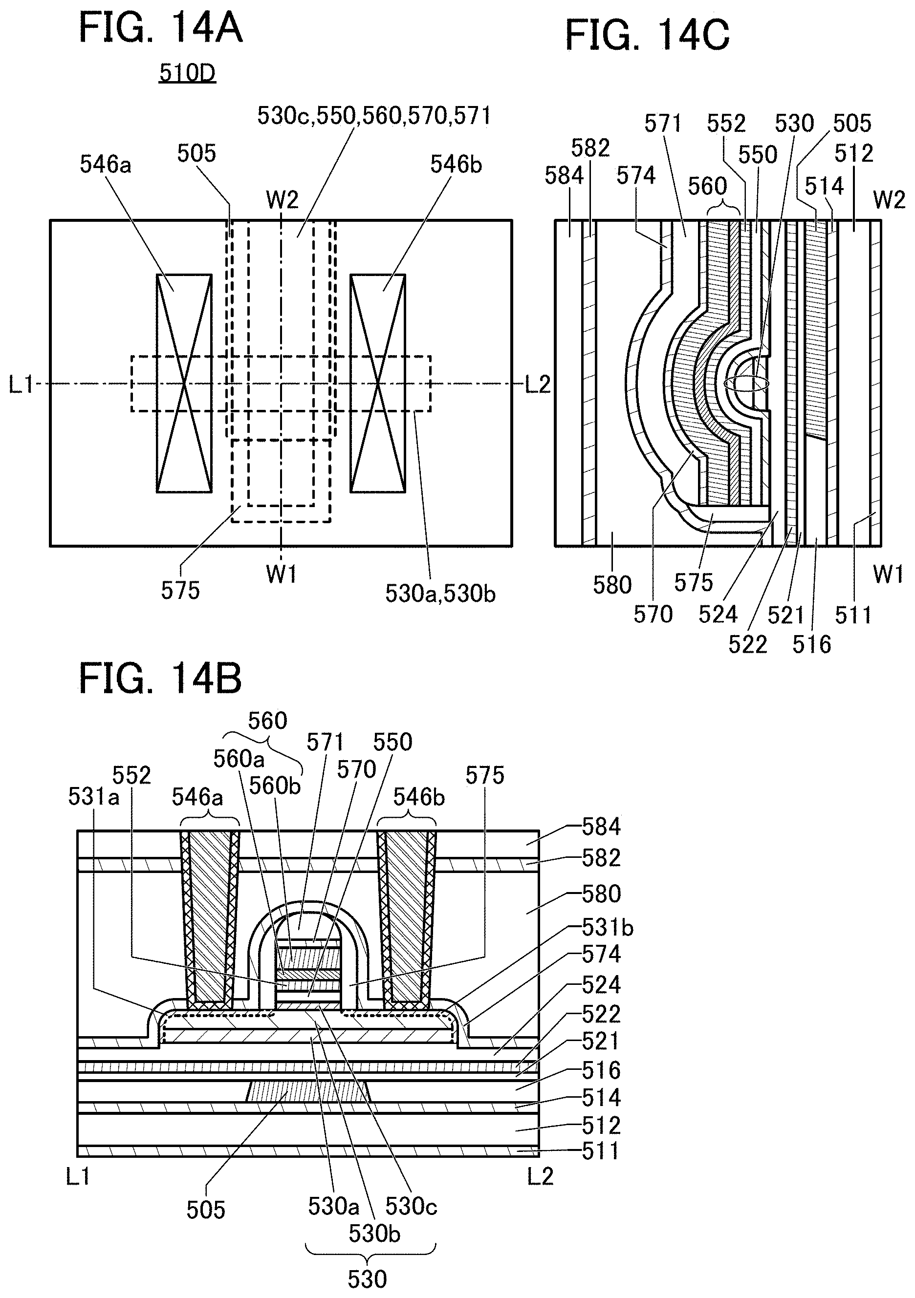 Patent US11777502 Figure 14 – Logic circuit and semiconductor device formed using unipolar transistor