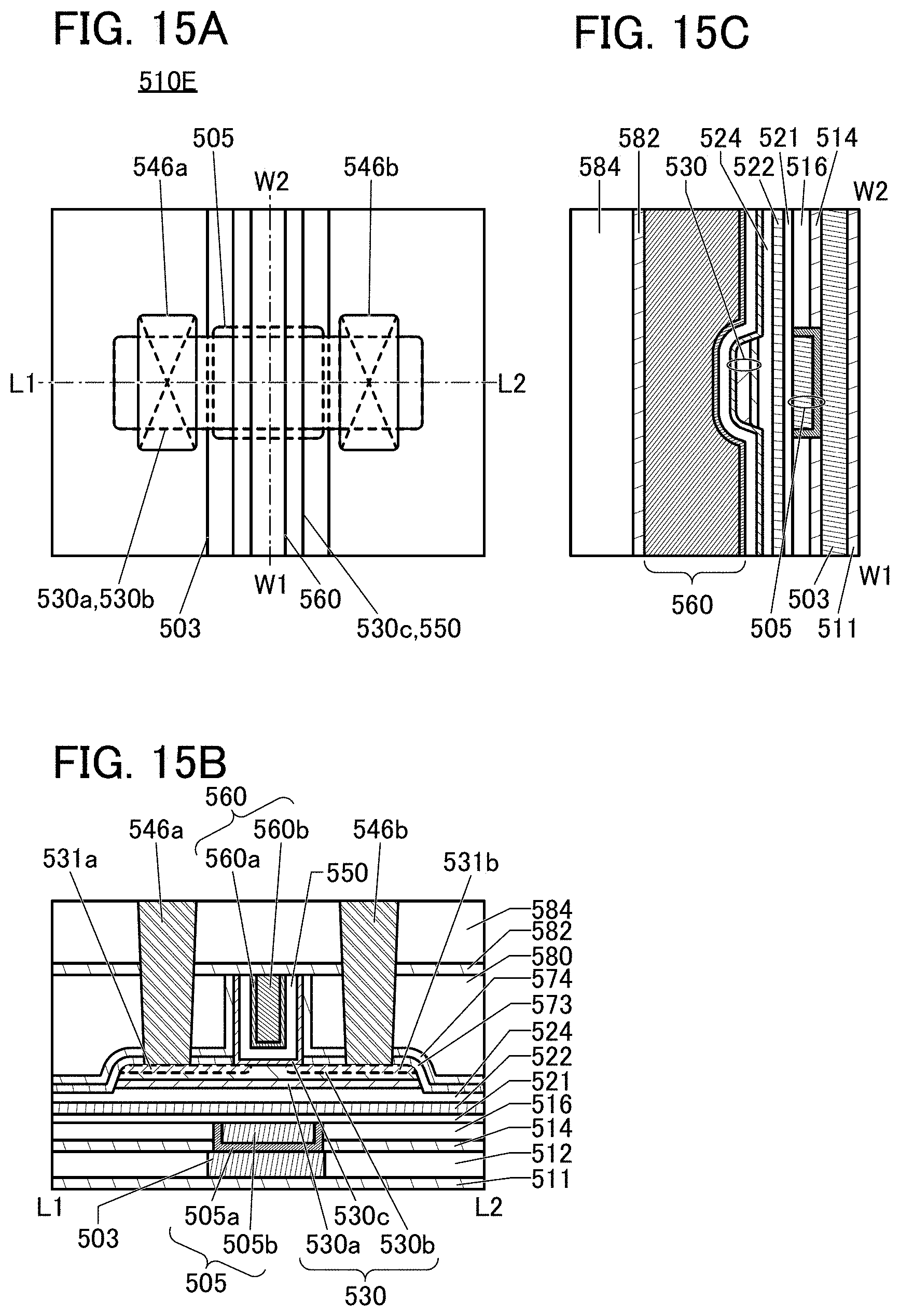 Patent US11777502 Figure 15 – Logic circuit and semiconductor device formed using unipolar transistor