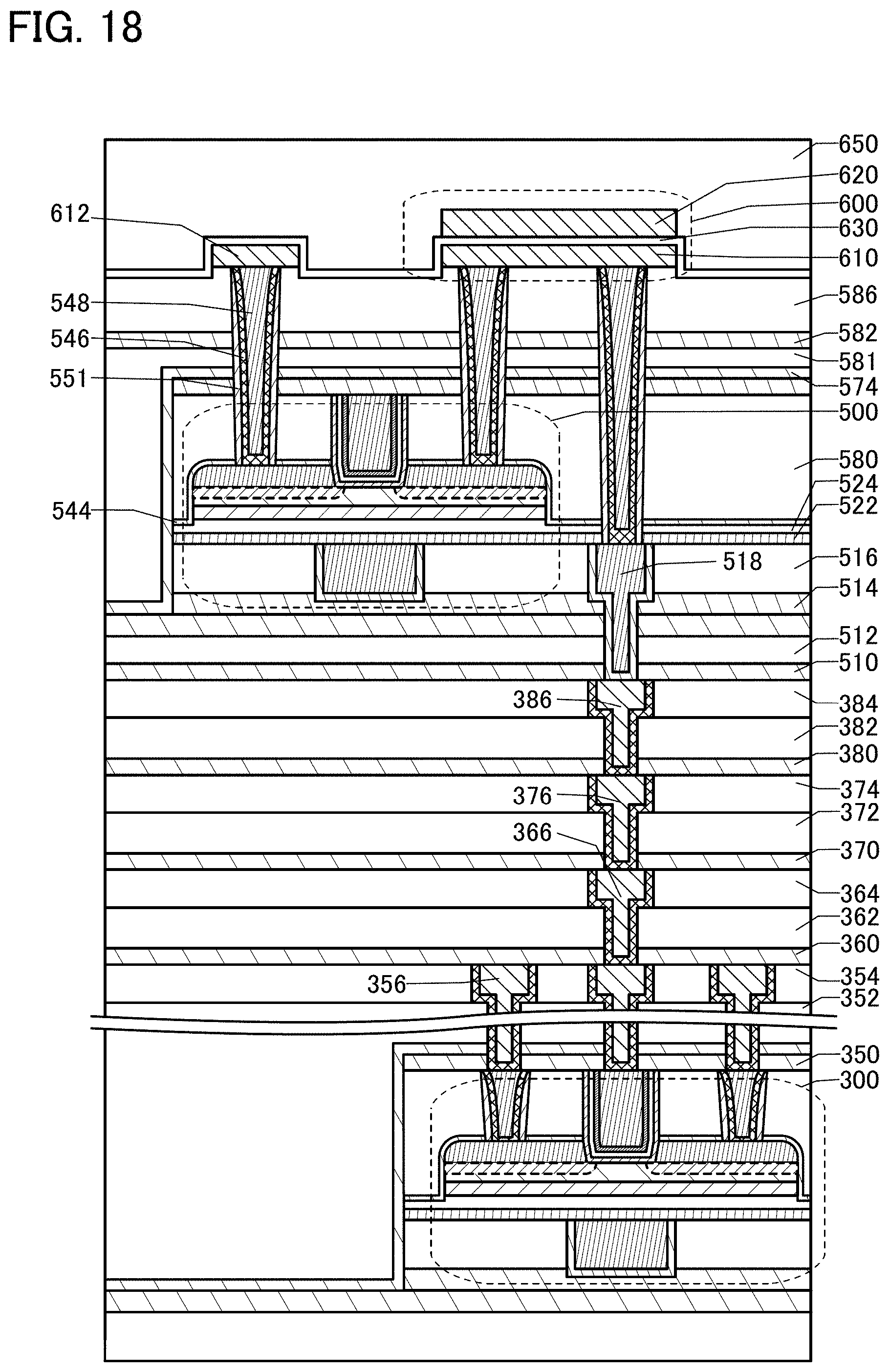 Patent US11777502 Figure 18 – Logic circuit and semiconductor device formed using unipolar transistor