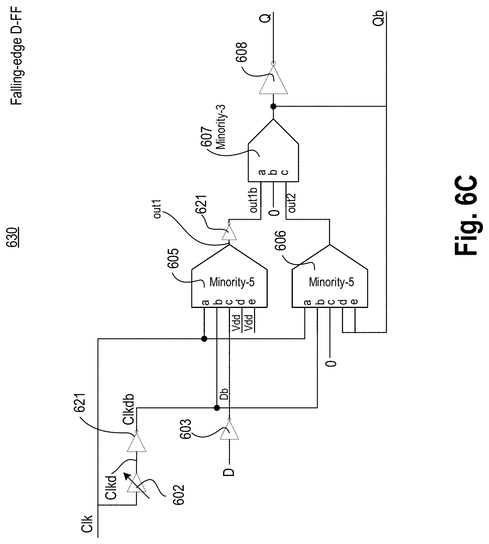 Patent US11777504 Figure 12 – Non-linear polar material based latch