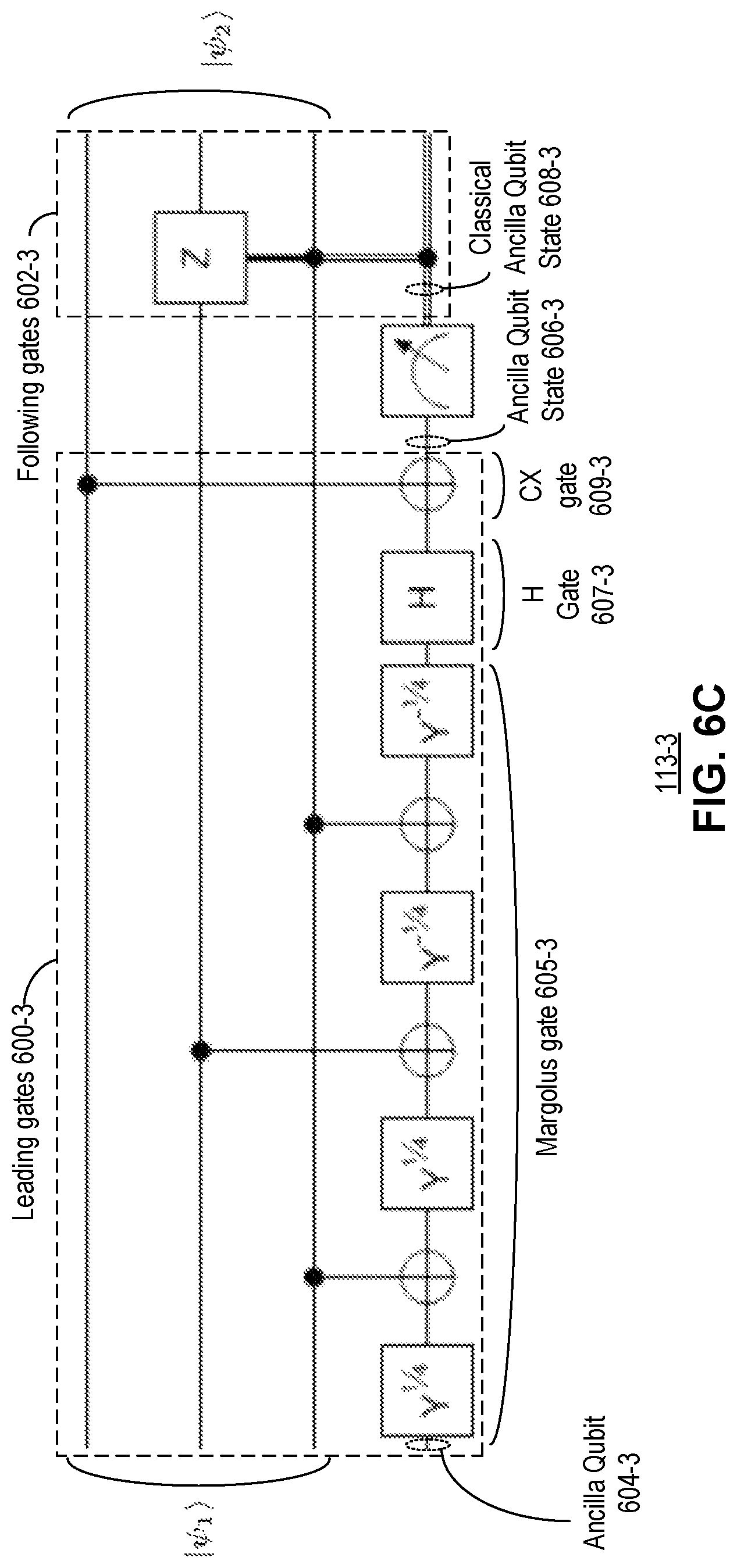 Patent US11777505 Figure 10 – Controllable quantum logic gates and methods for use therewith