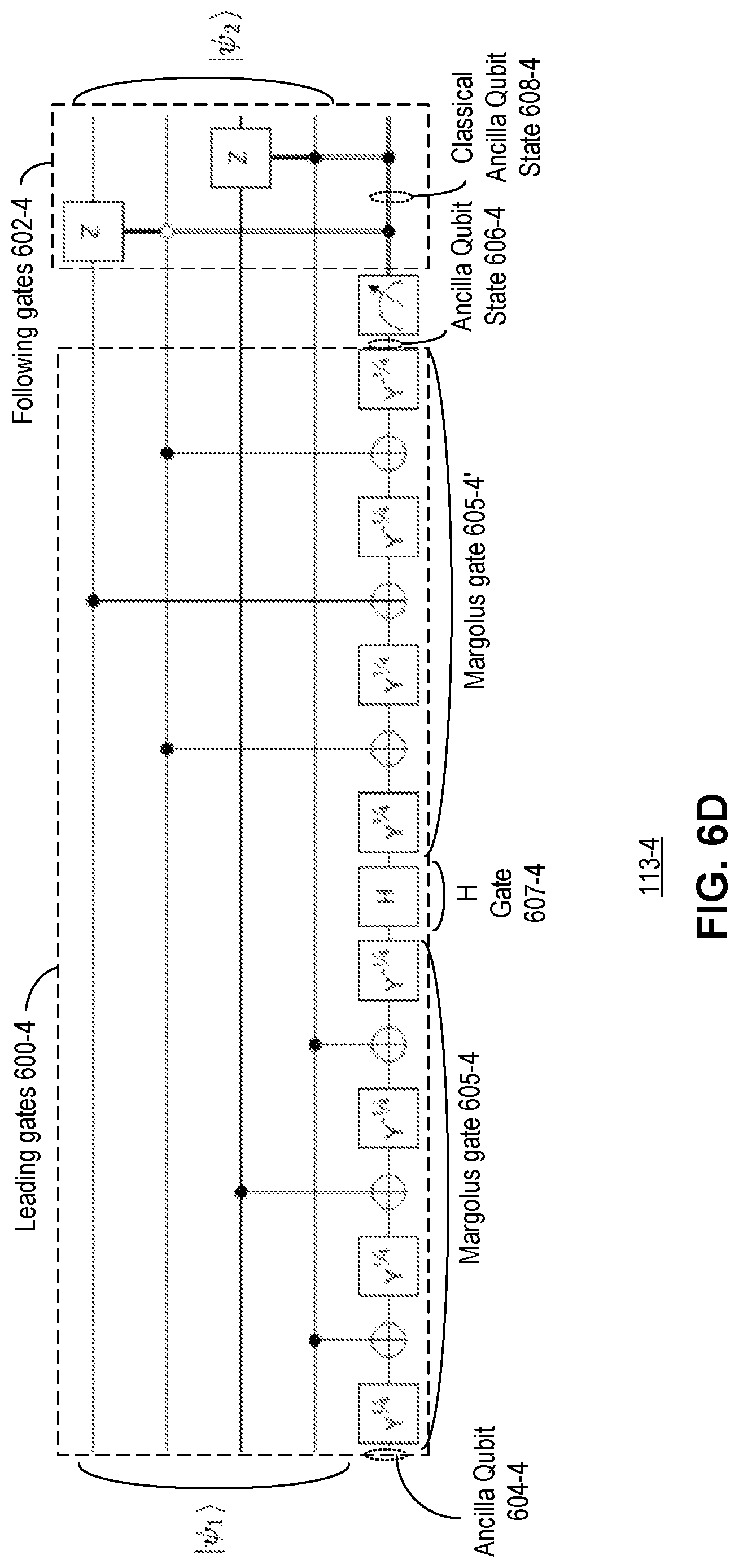 Patent US11777505 Figure 11 – Controllable quantum logic gates and methods for use therewith