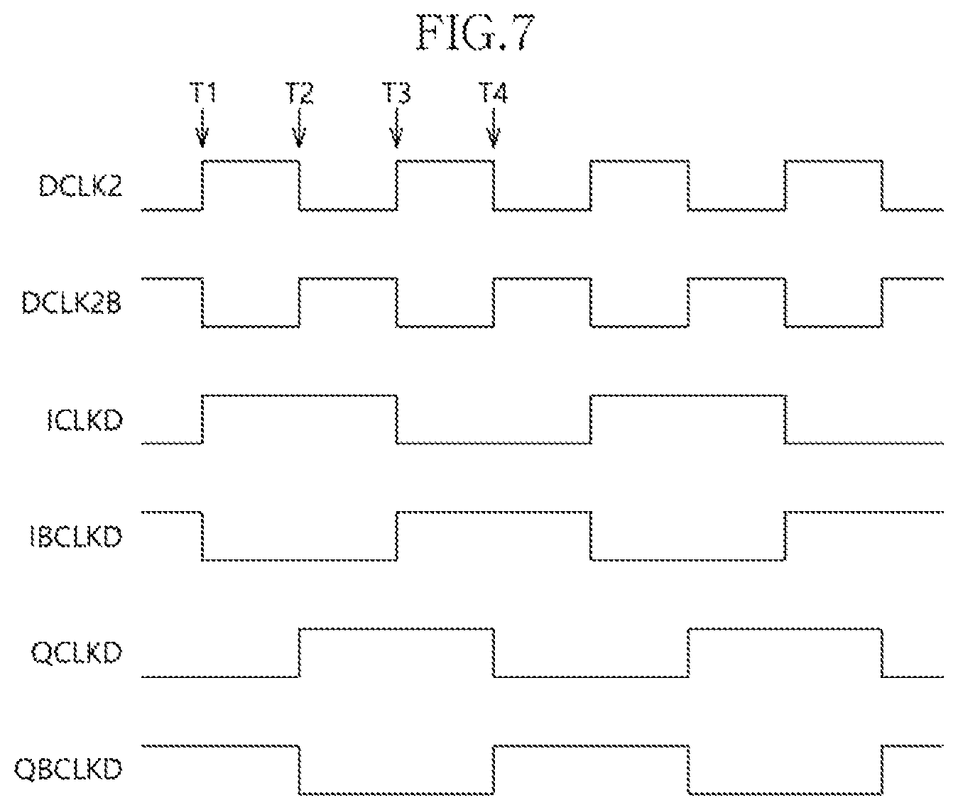 Patent US11777506 Figure 7 – Clock generation circuit and semiconductor apparatus using the clock generation circuit