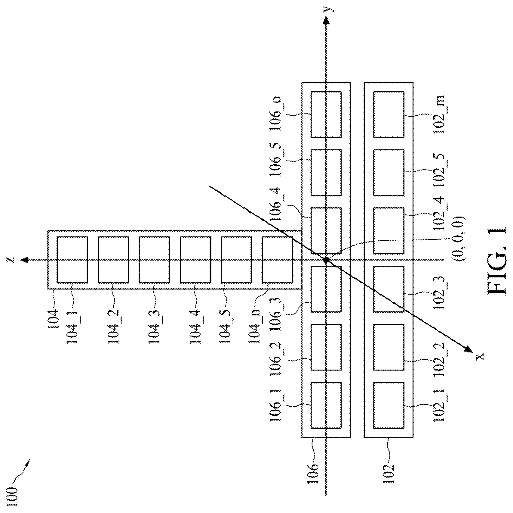 Patent US11777509 Figure 1 – Radar system and related method of scanning remote objects