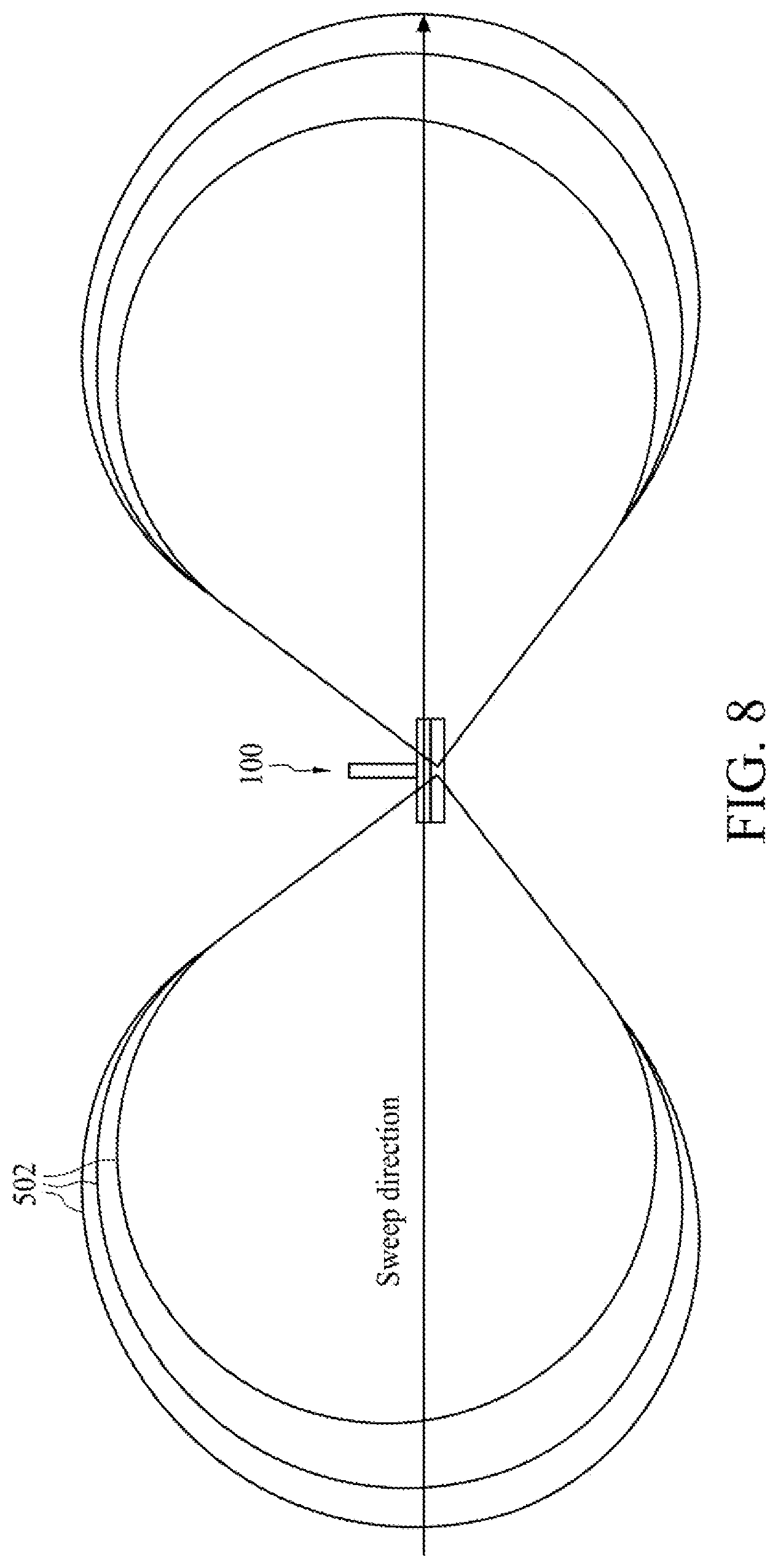 Patent US11777509 Figure 8 – Radar system and related method of scanning remote objects