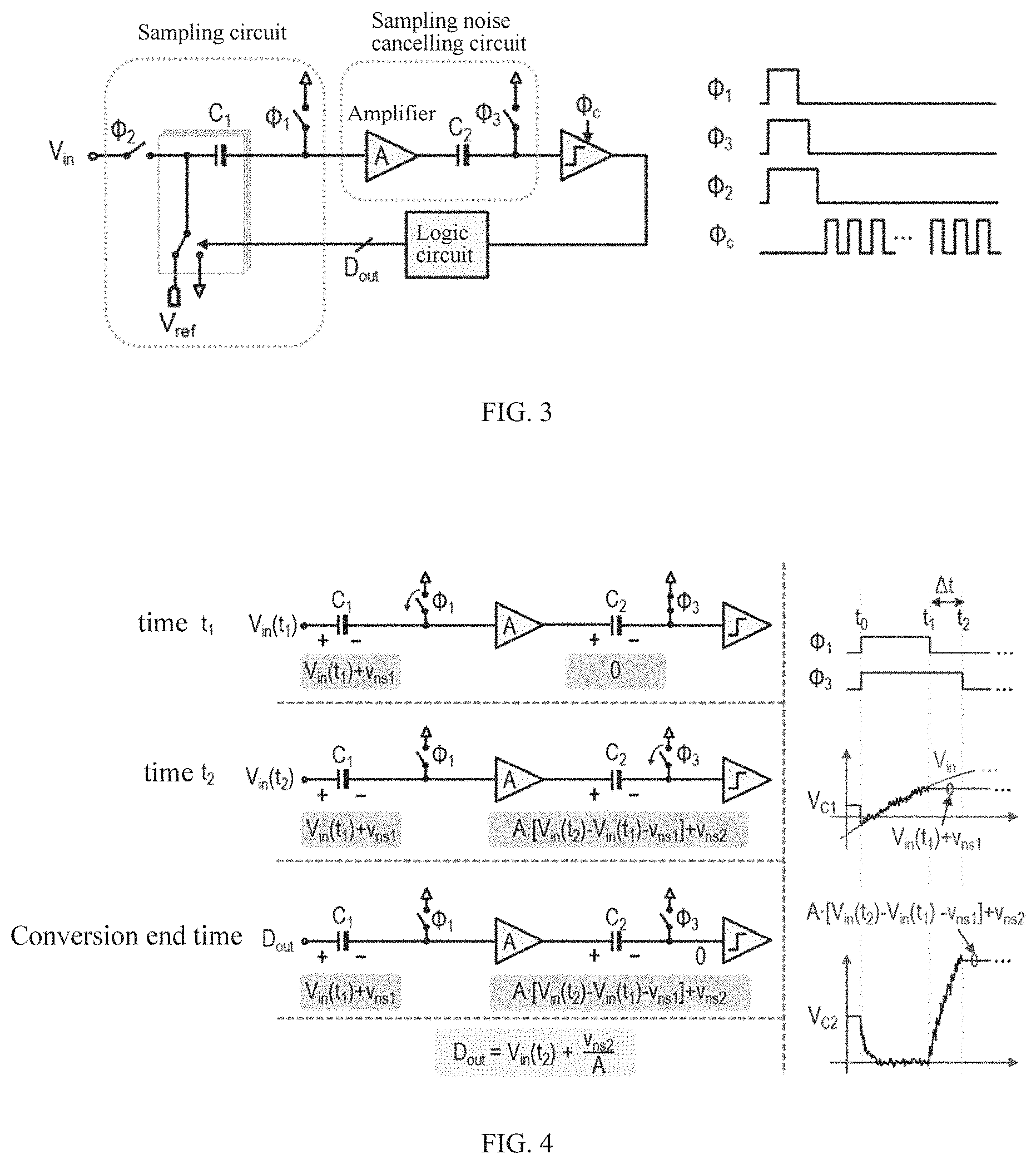 Patent US11777512 Figure 2 – Analog-to-digital converter capable of cancelling sampling noise