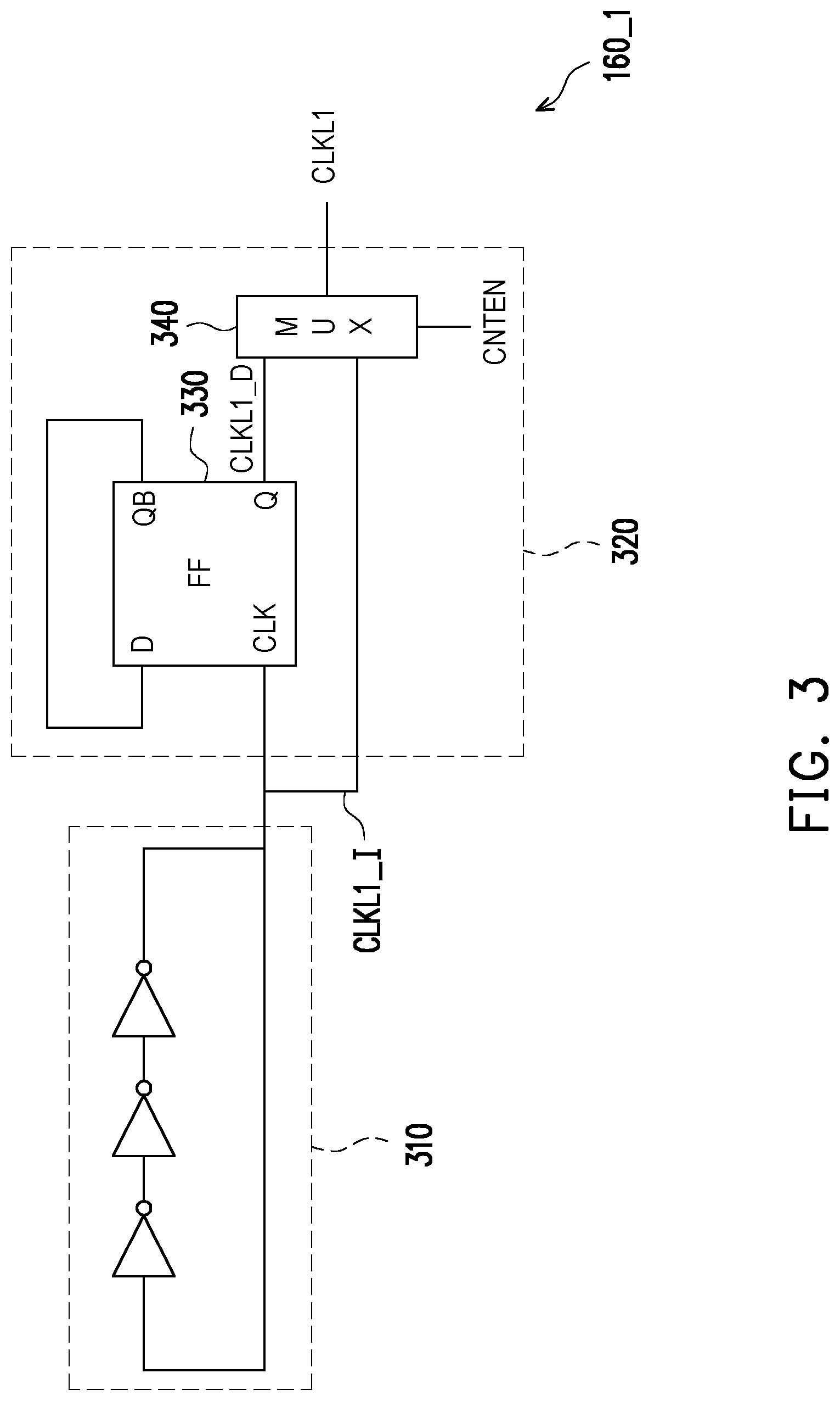 Patent US11777515 Figure 3 – Column analog-to-digital converter and local counting method thereof