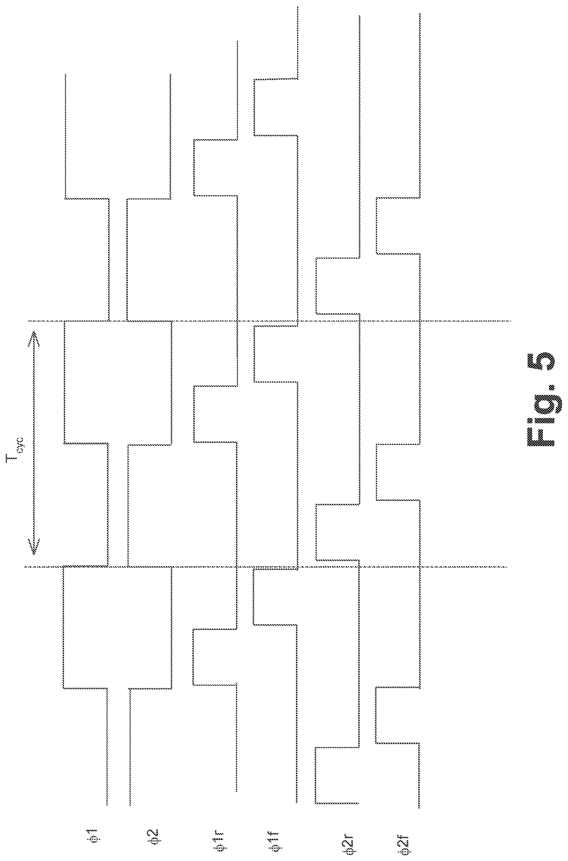 Patent US11777517 Figure 5 – Gain error reduction in switched-capacitor delta-sigma data converters sharing a voltage reference with a disabled data converter