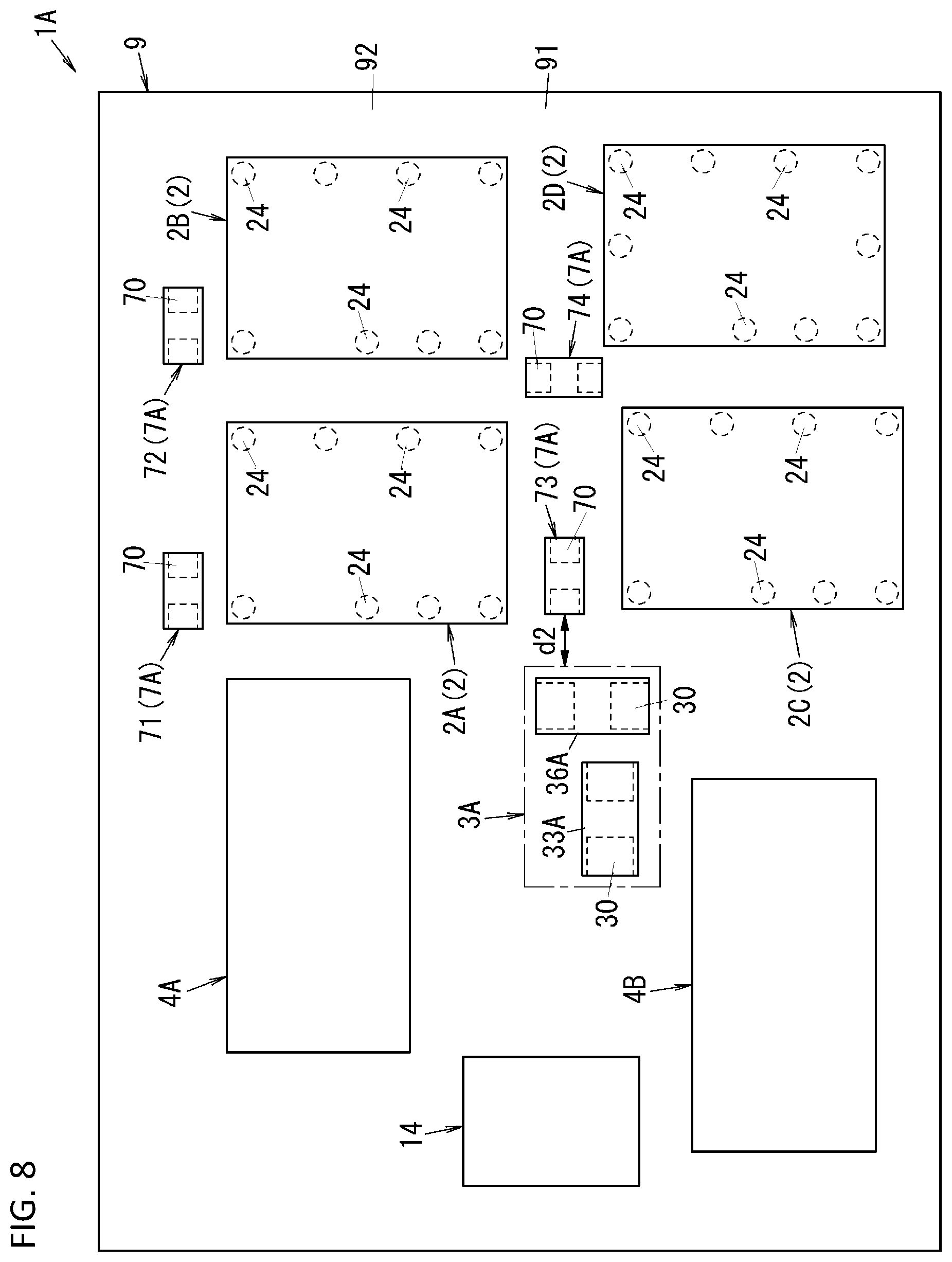 Patent US11777534 Figure 6 – Radio frequency module and communication device