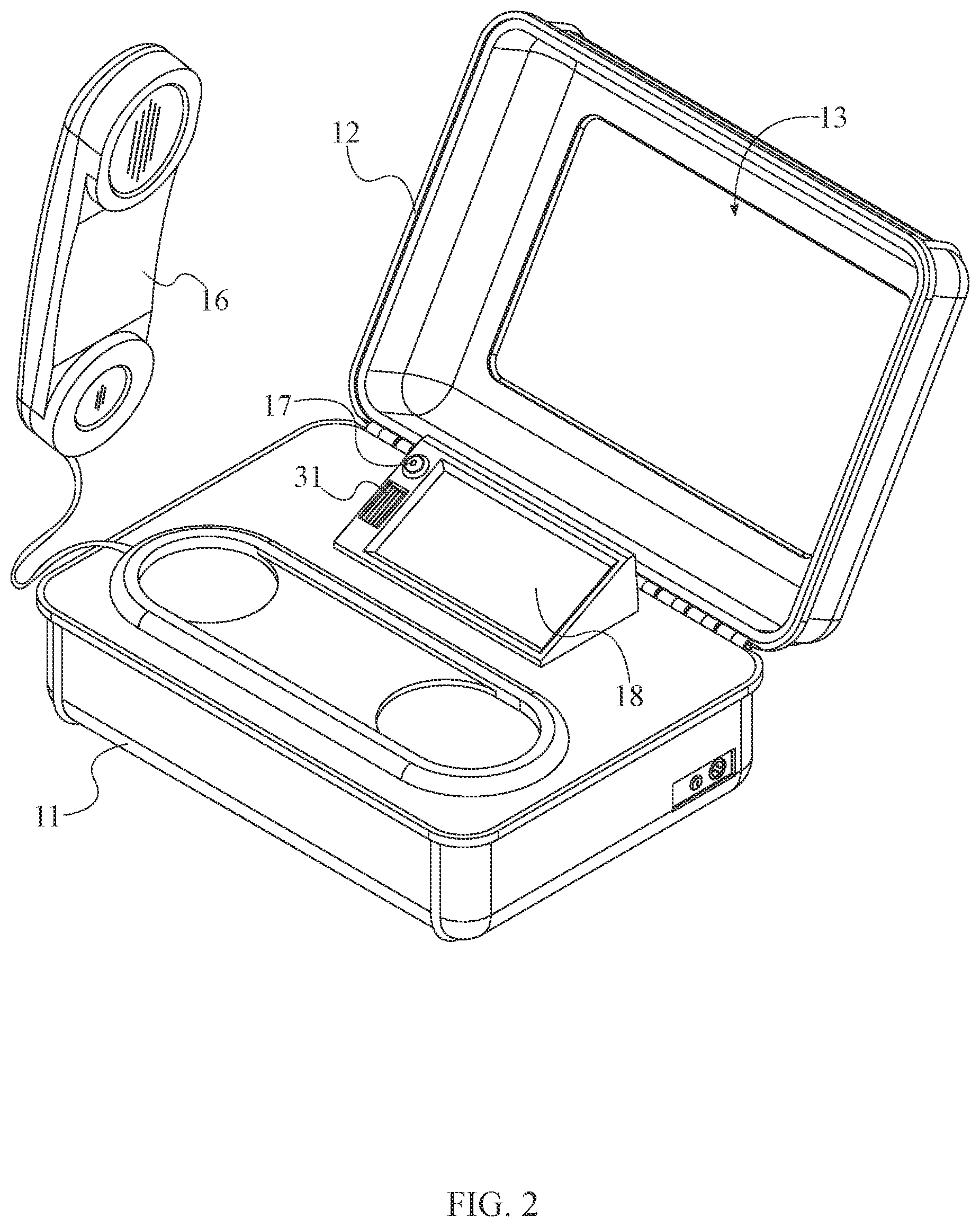 Patent US11777537 Figure 2 – Tactical communication apparatus