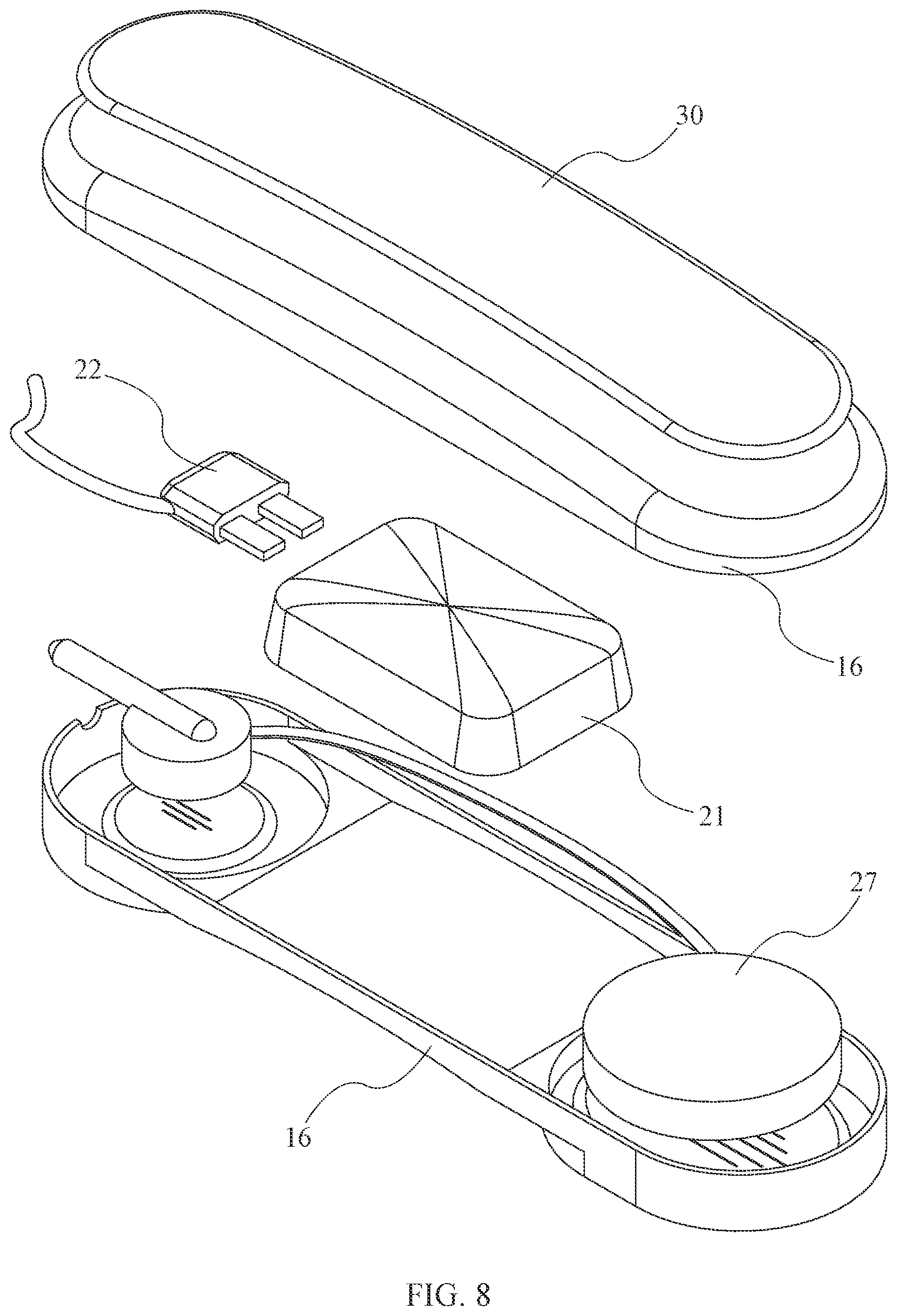 Patent US11777537 Figure 8 – Tactical communication apparatus