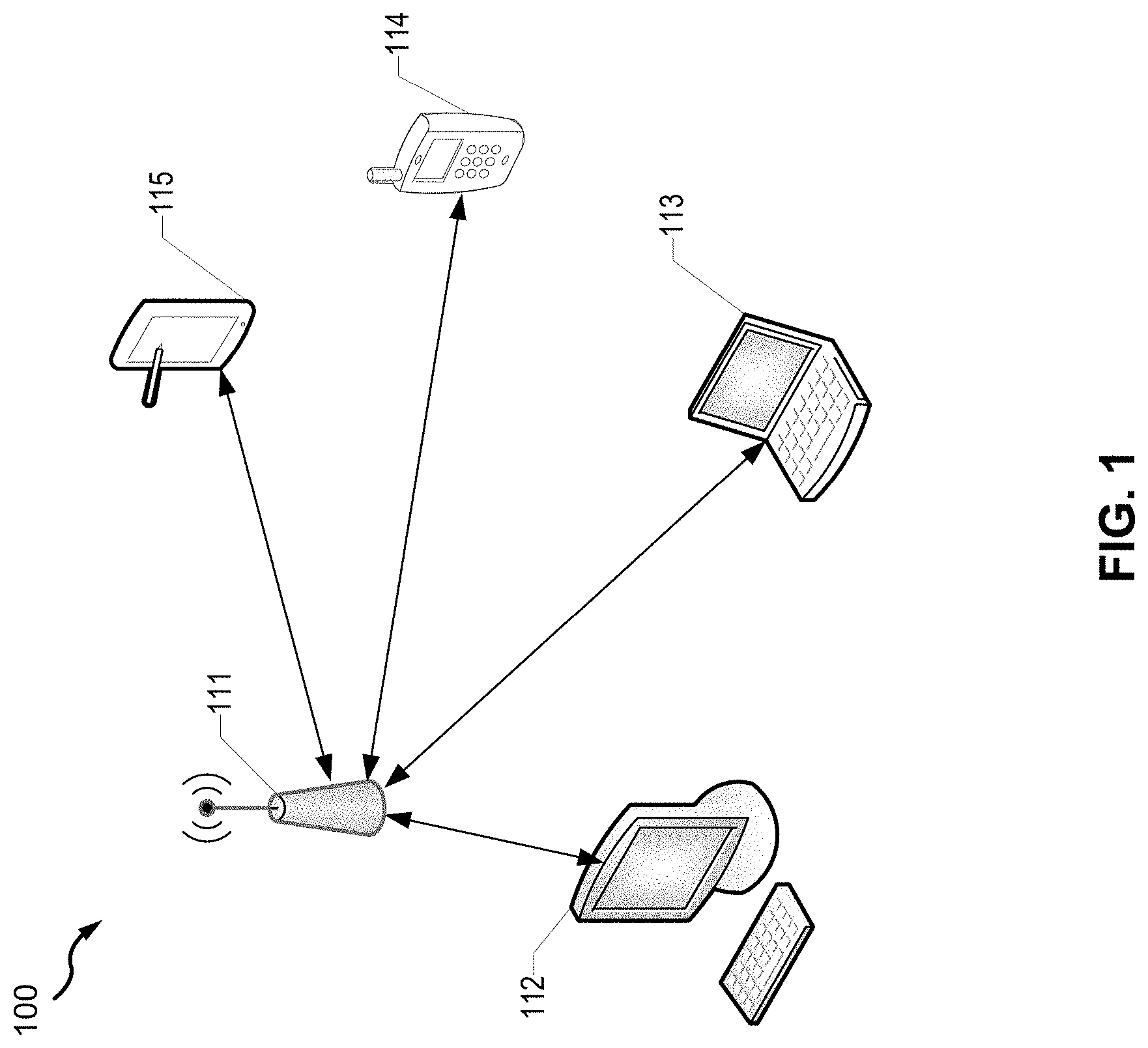 Patent US11777539 Figure 1 – Rate control with transmitter power optimization