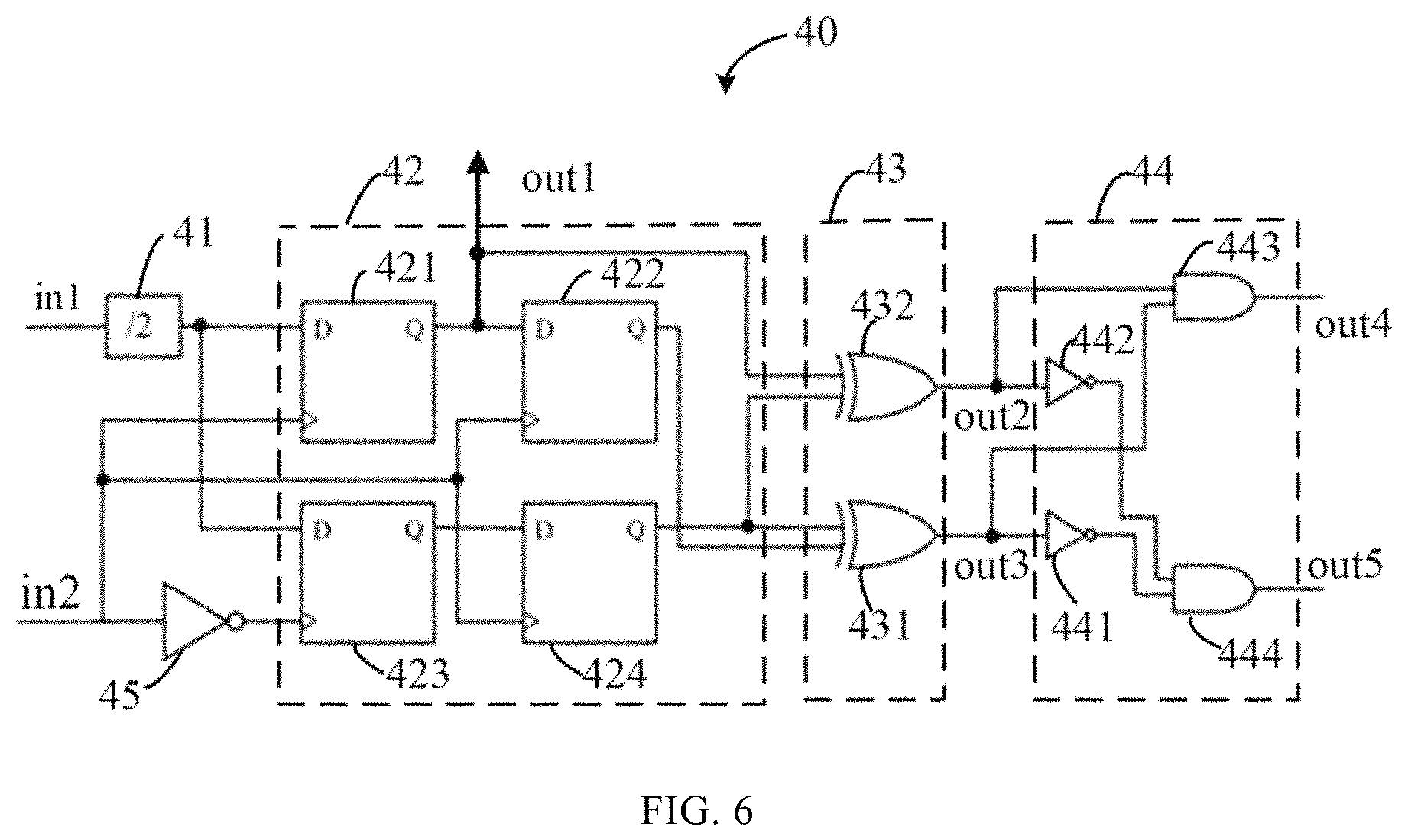 Patent US11777541 Figure 3 – Digital fingerprint generation circuit, generation method and electronic device