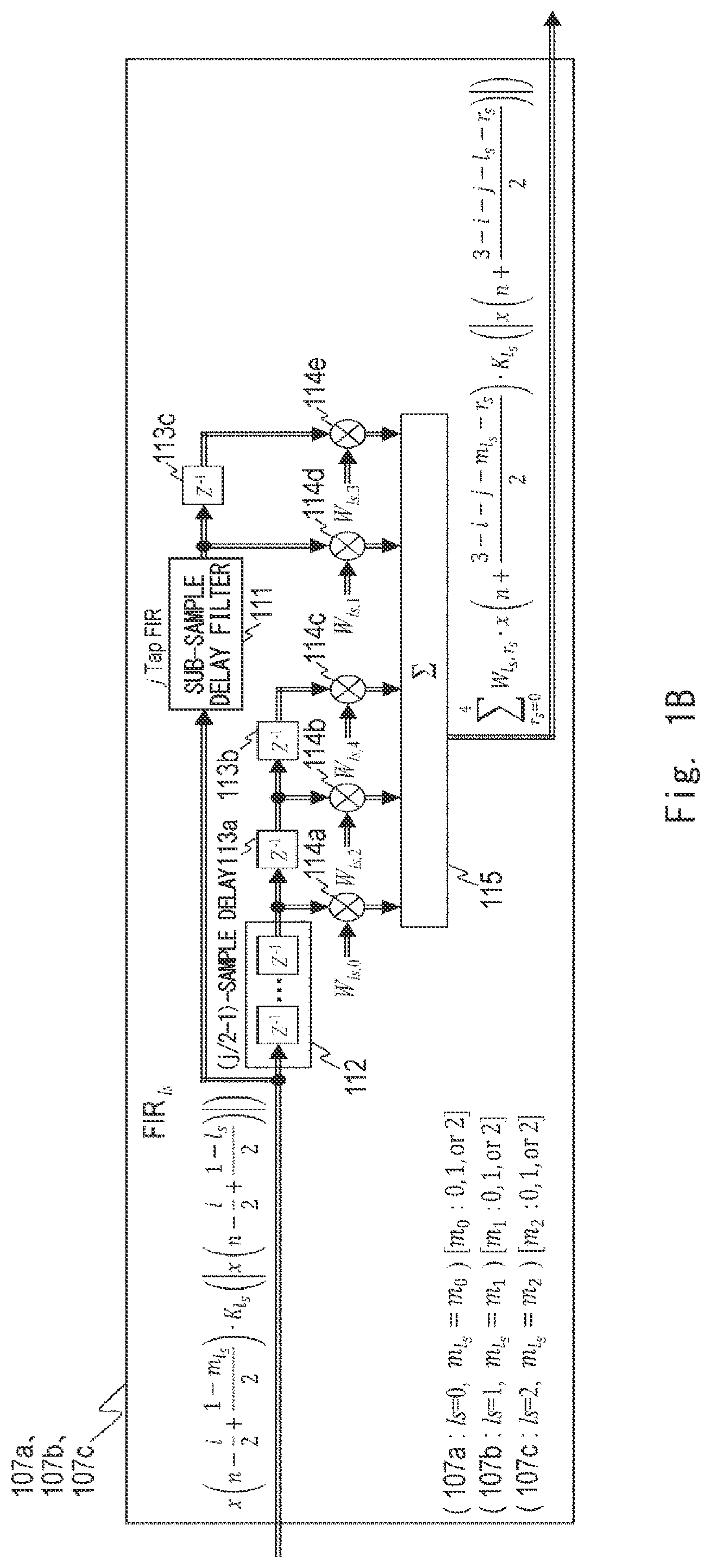 Patent US11777543 Figure 2 – Distortion compensation apparatus and distortion compensation method