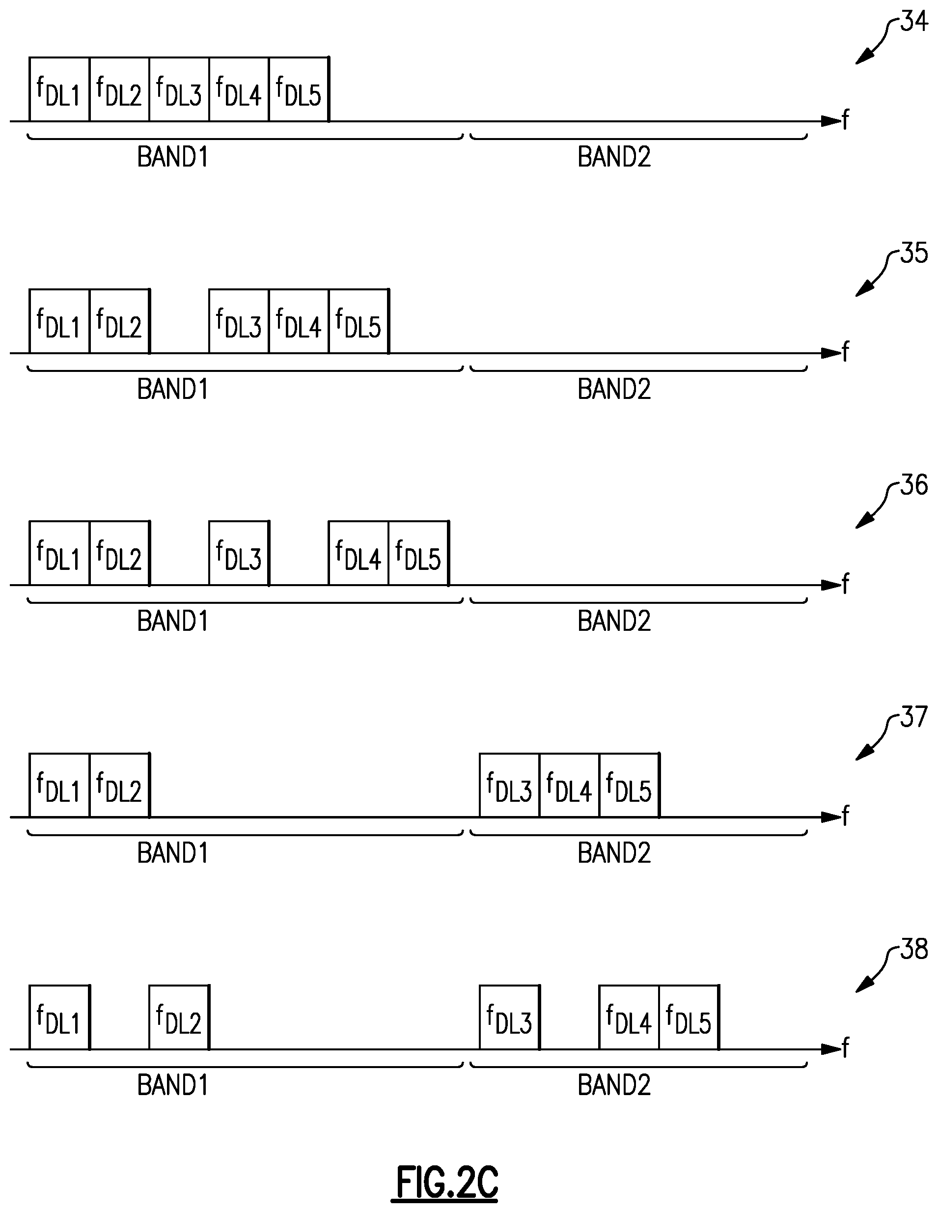 Patent US11777549 Figure 4 – Radio frequency front end modules implementing coexisting time division duplexing and frequency division duplexing
