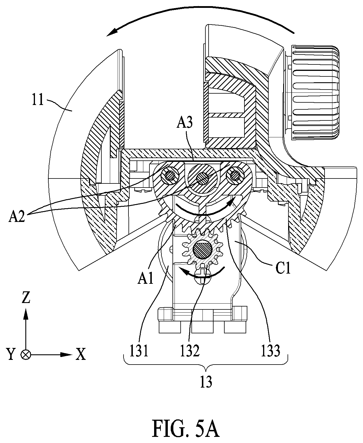 Patent US11777550 Figure 5 – Device cradle