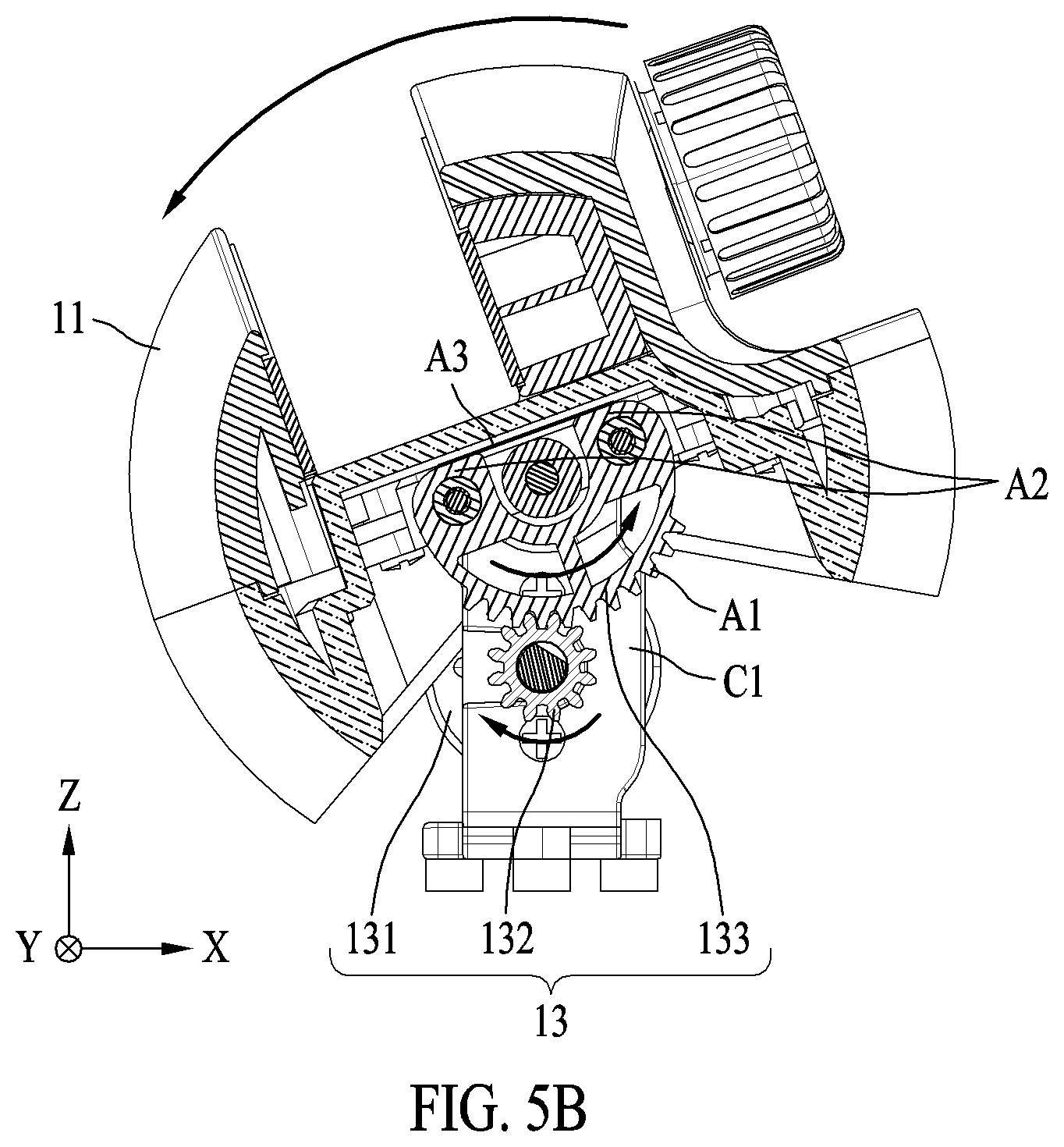 Patent US11777550 Figure 6 – Device cradle