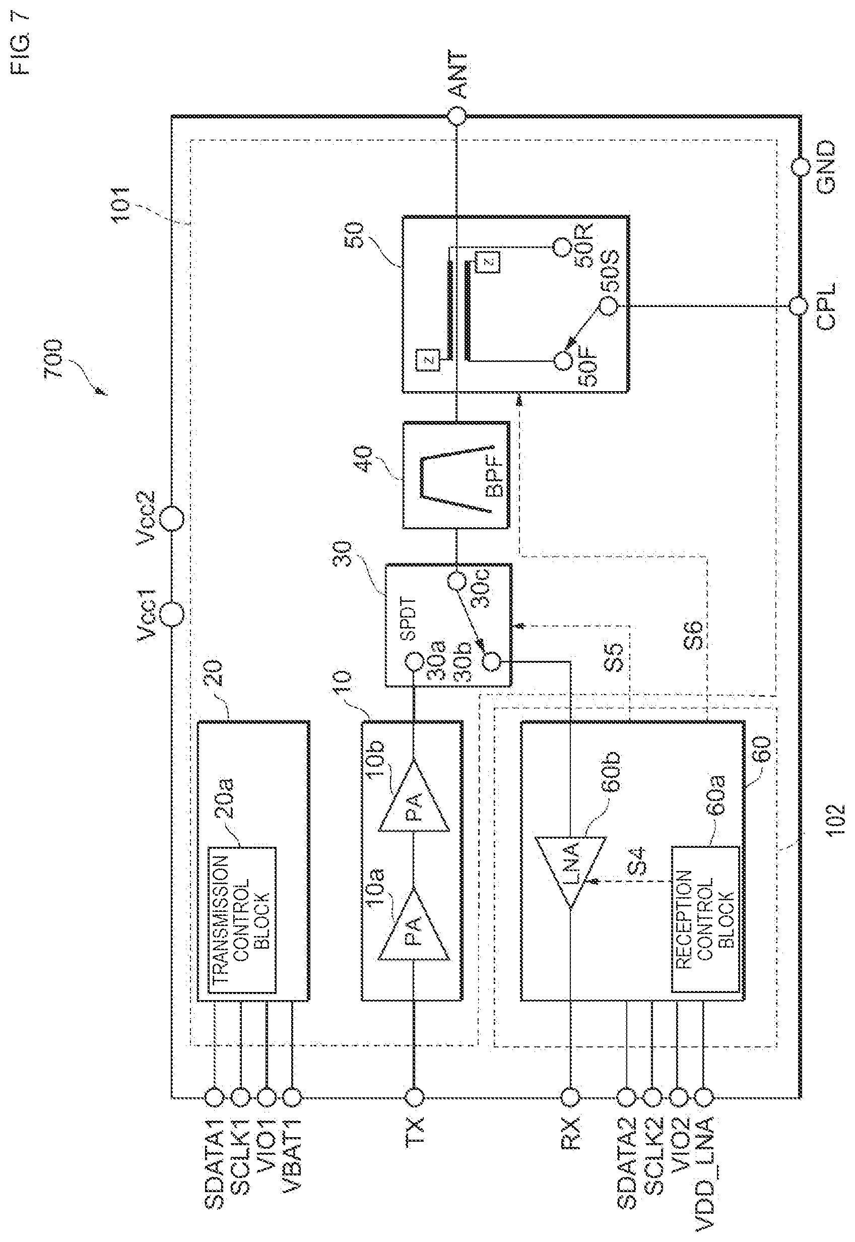 Patent US11777553 Figure 17 – High-frequency module