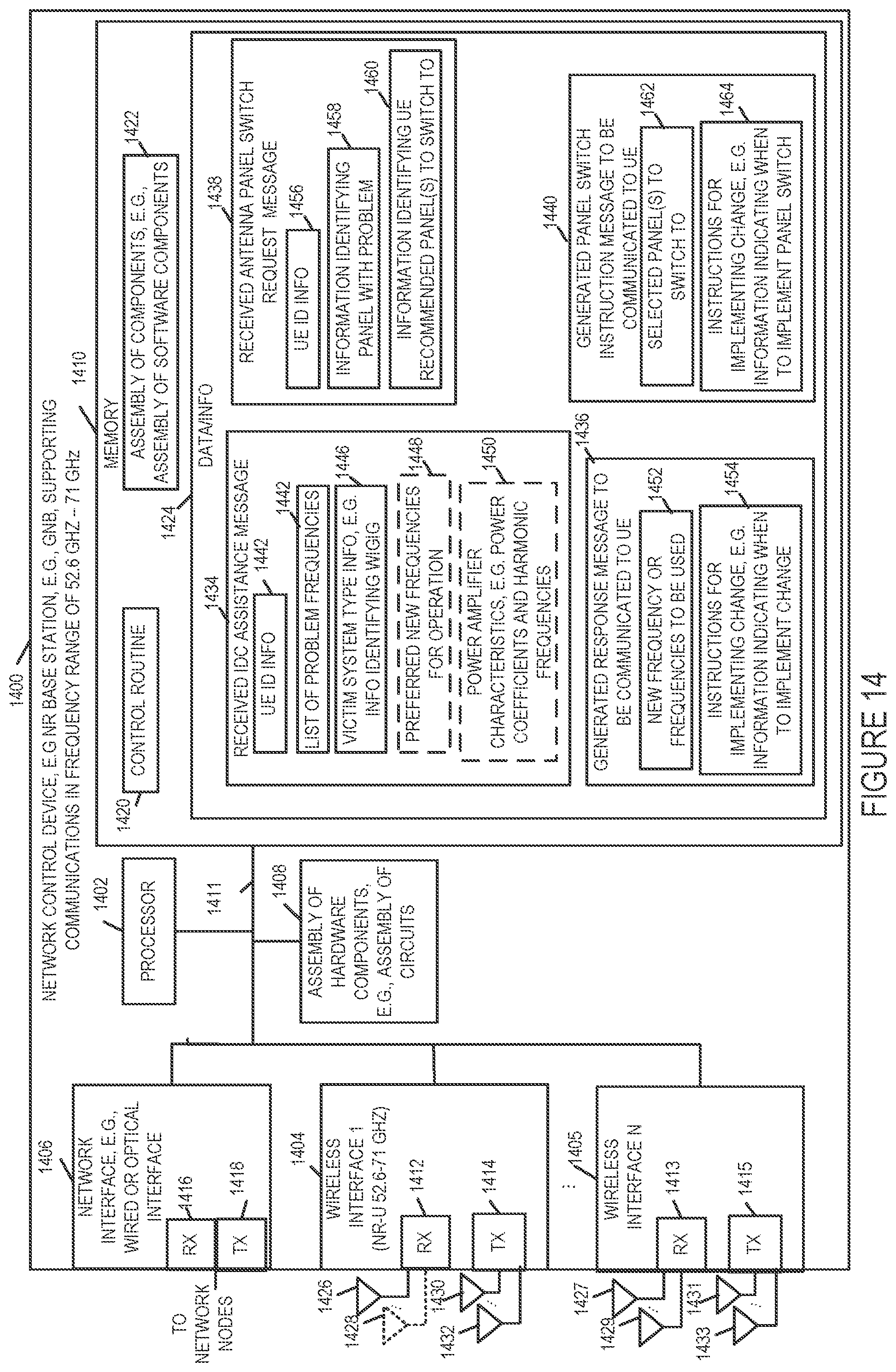 Patent US11777554 Figure 17 – In-device coexistence for new radio
