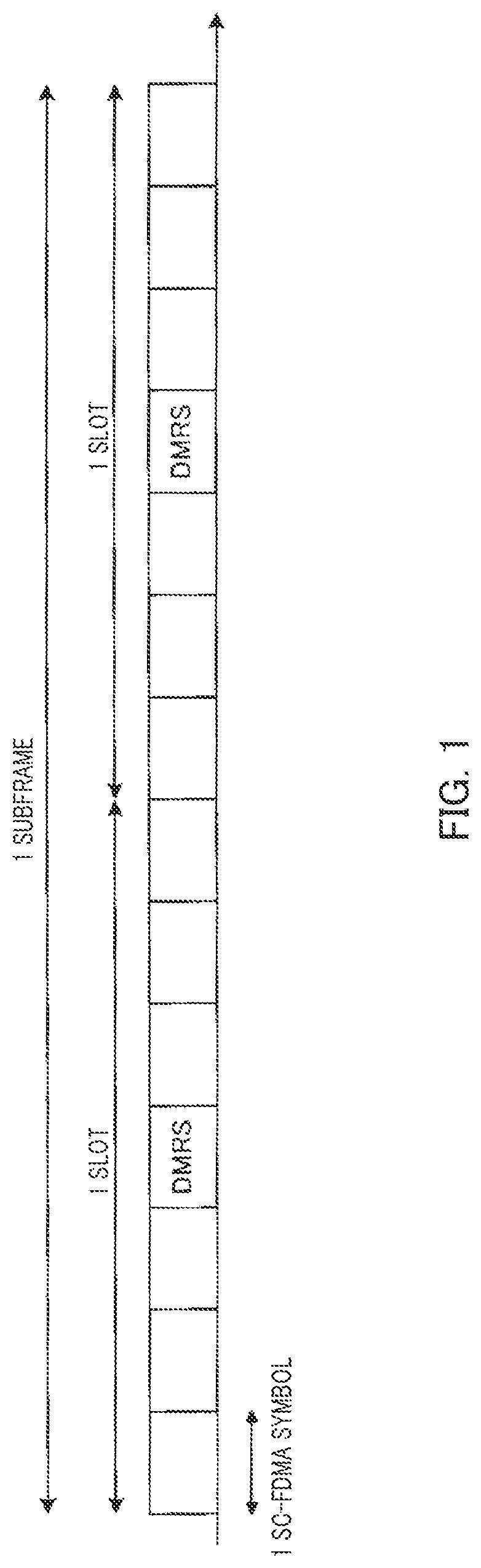 Patent US11777555 Figure 1 – Terminal and transmission method