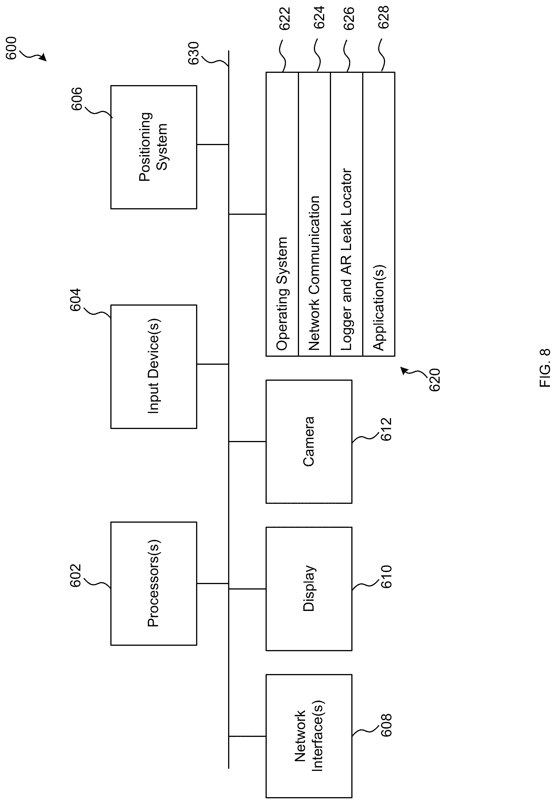 Patent US11777557 Figure 9 – Personal mobile signal egress logging and augmented reality leak locator