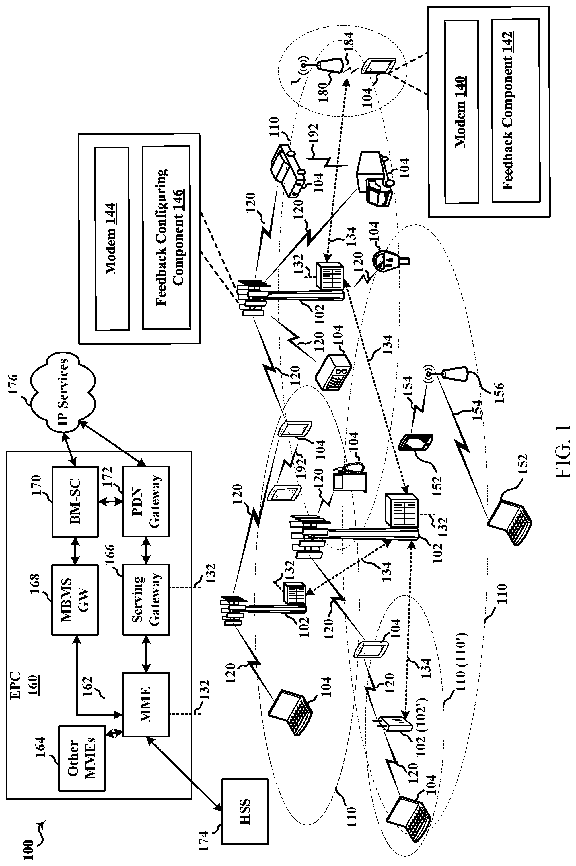 Patent US11777560 — Techniques for multiple feedback transmissions per slot in wireless communications — Figure 1