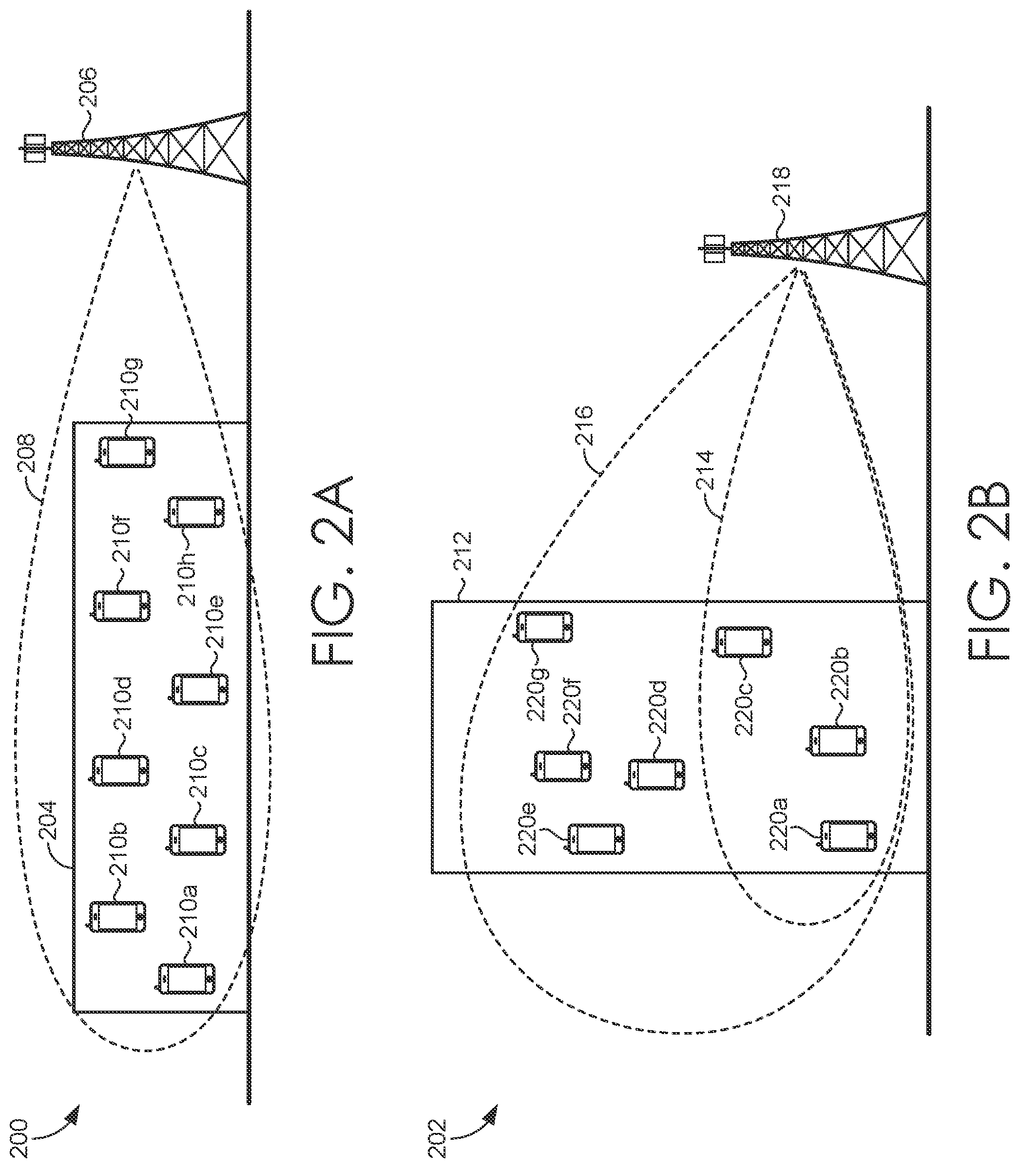 Patent US11777562 Figure 2 – Vertical beamwidth adjustment to increase MU-MIMO pairing efficiency