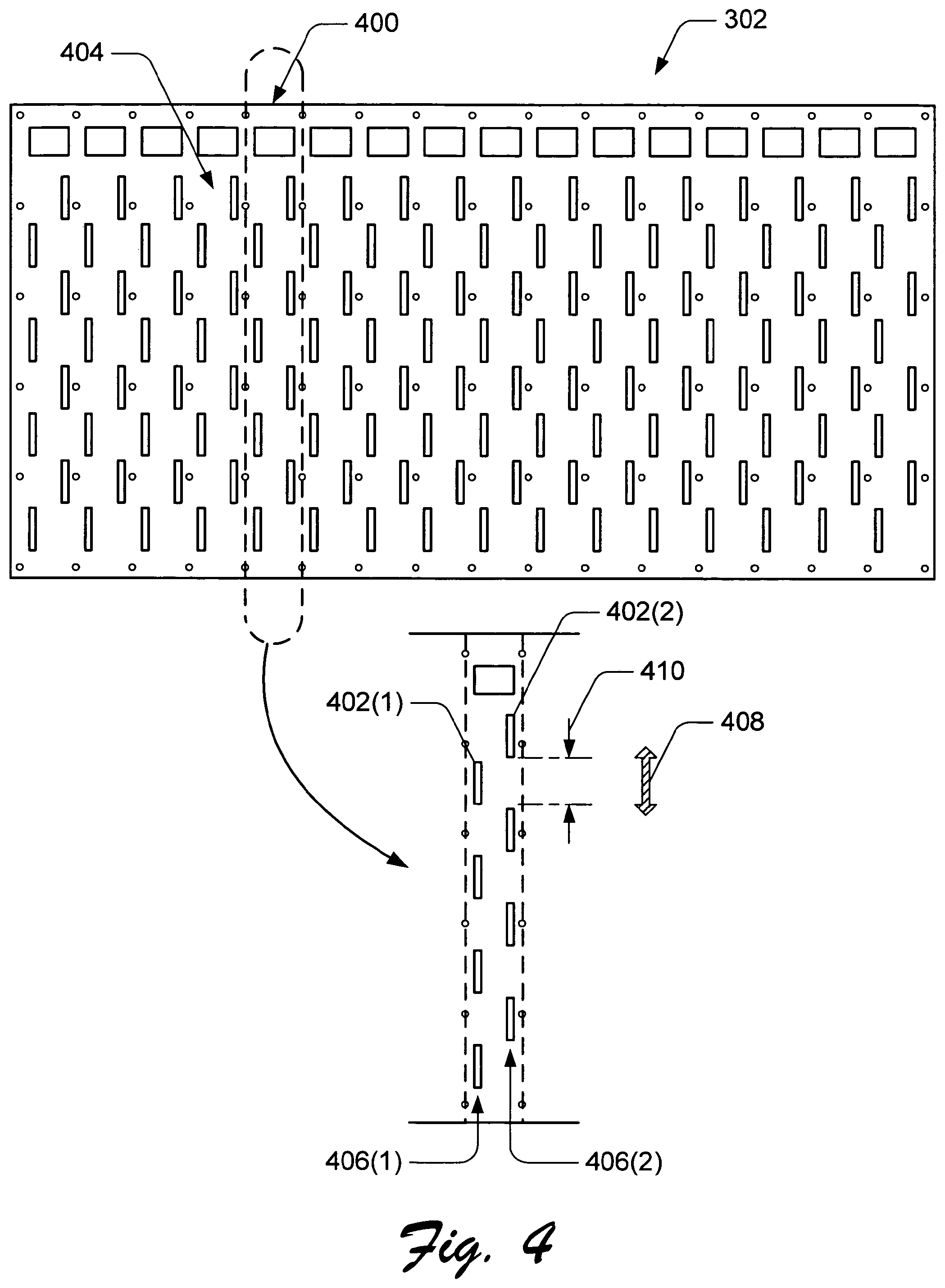 Patent US11777569 Figure 4 – Directed wireless communication