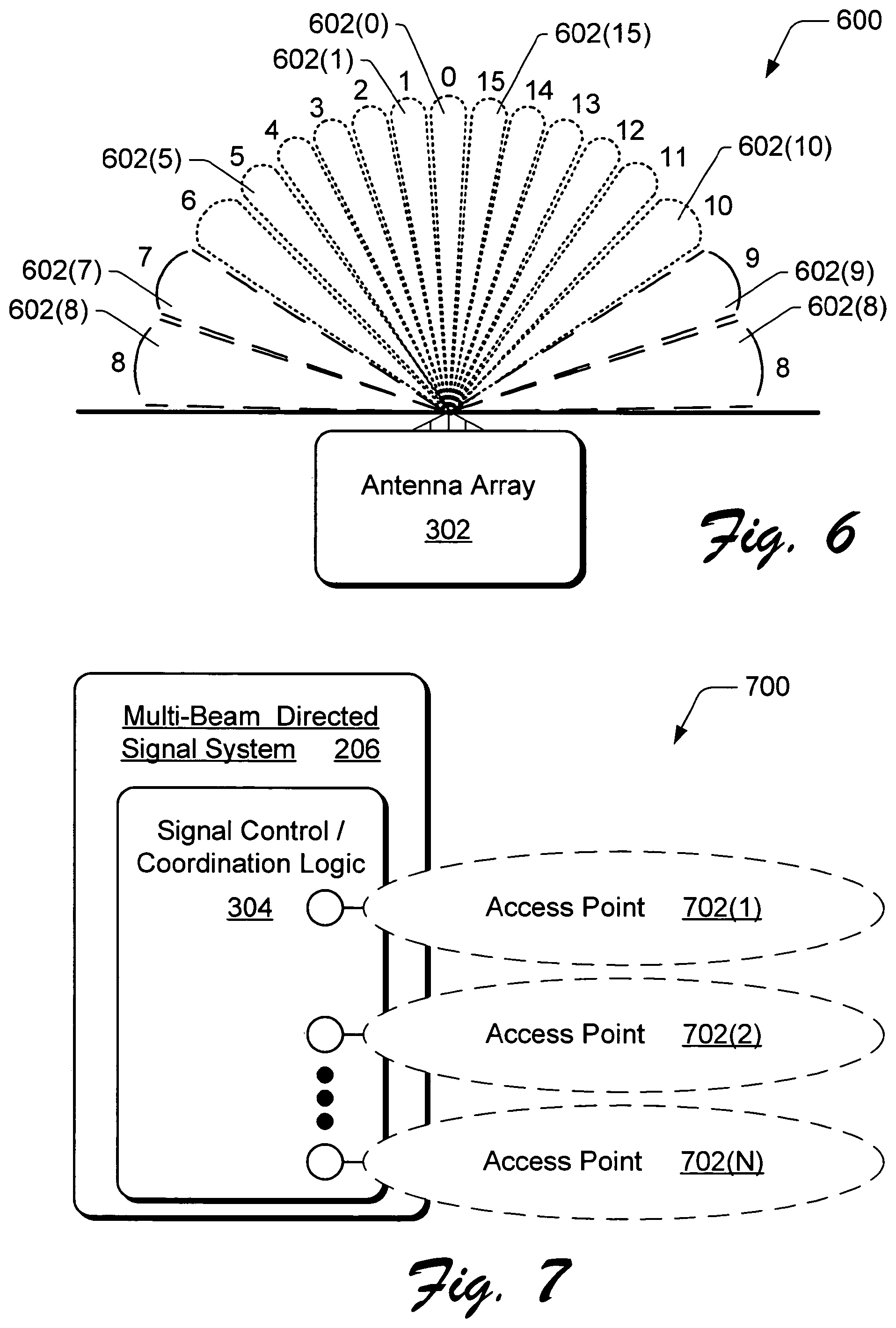 Patent US11777569 Figure 6 – Directed wireless communication