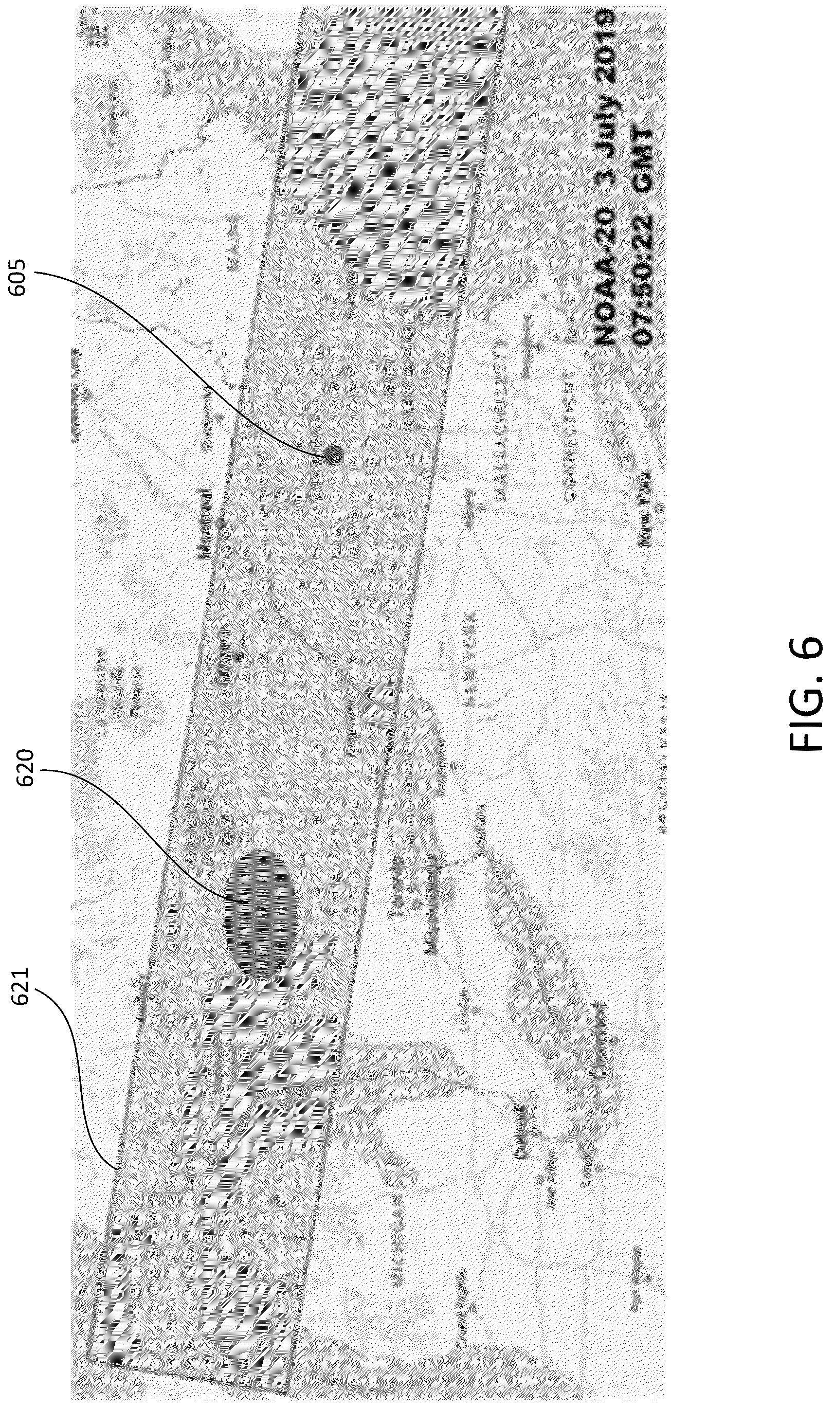 Patent US11777593 Figure 6 – Dynamic geographical spectrum sharing
