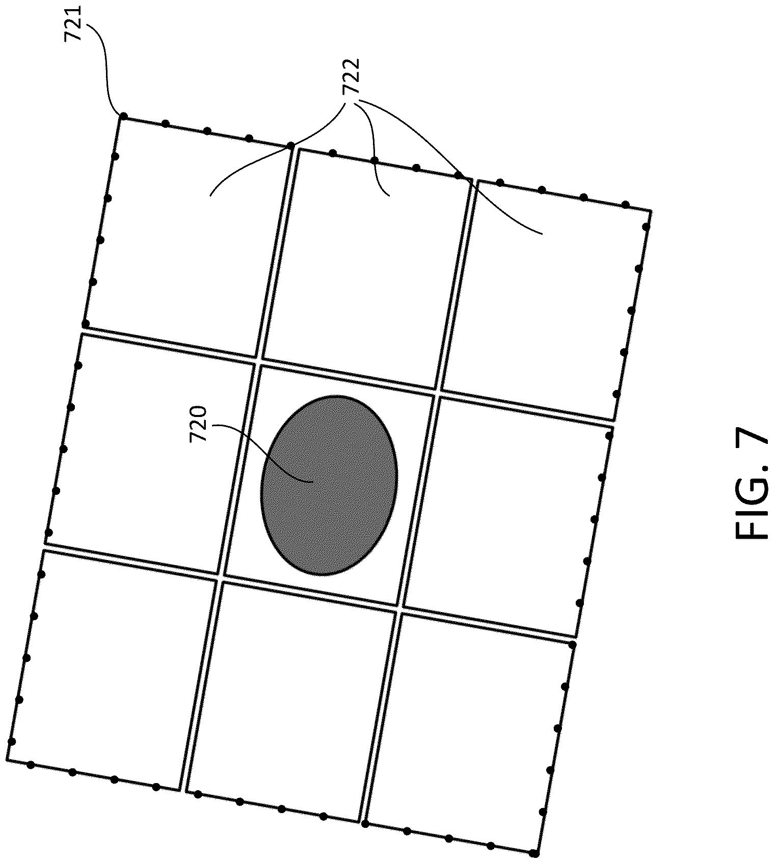 Patent US11777593 Figure 7 – Dynamic geographical spectrum sharing
