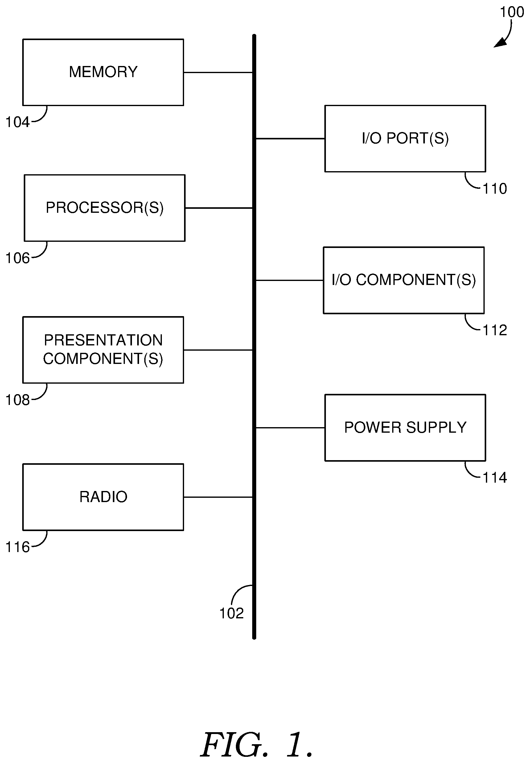 Patent US11777601 Figure 1 – Systems and methods for providing wireless communications to a device using both optical and radio frequency transmission