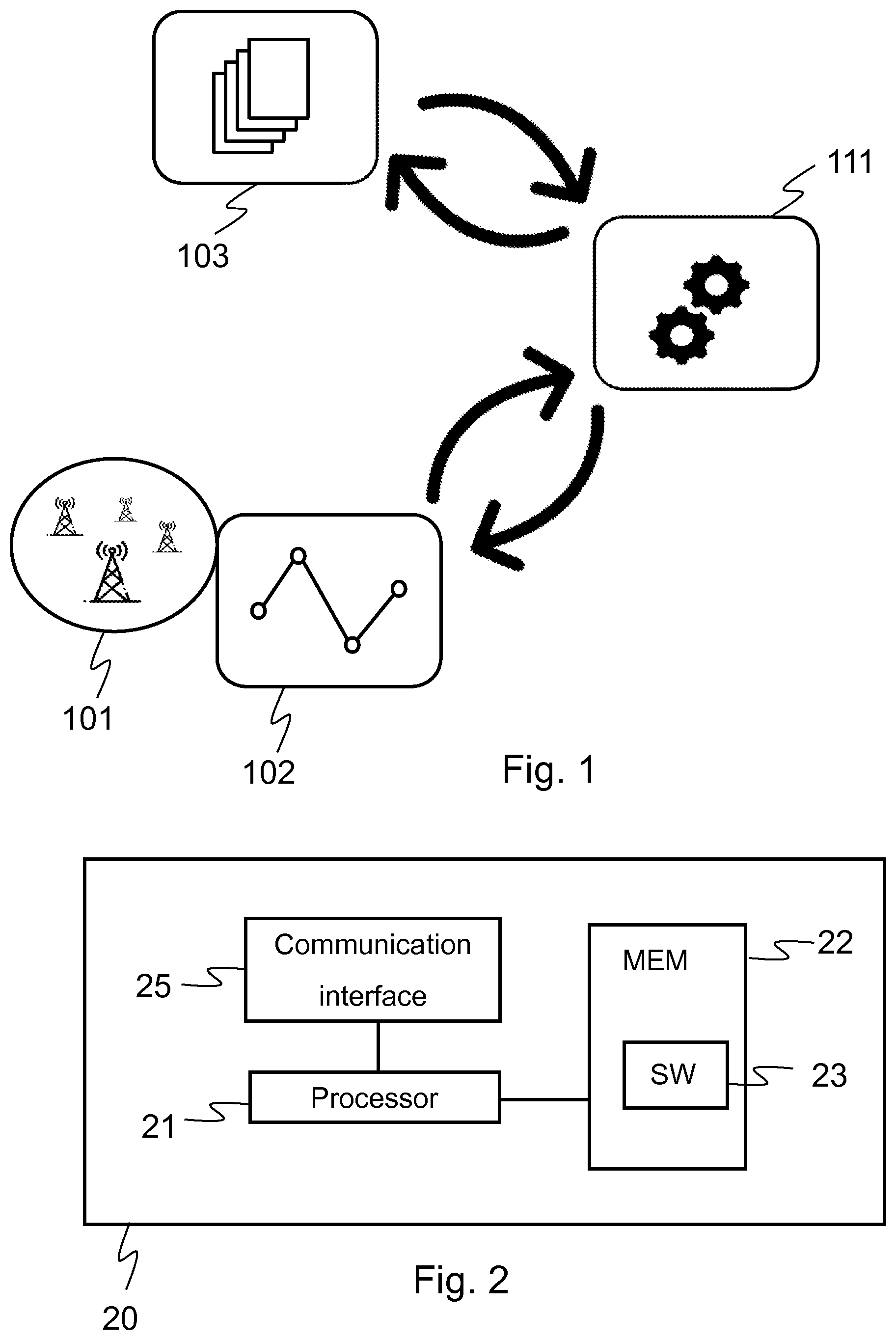 Patent US11777620 Figure 1 – Handling VSWR value or the like of antennas in telecommunication networks