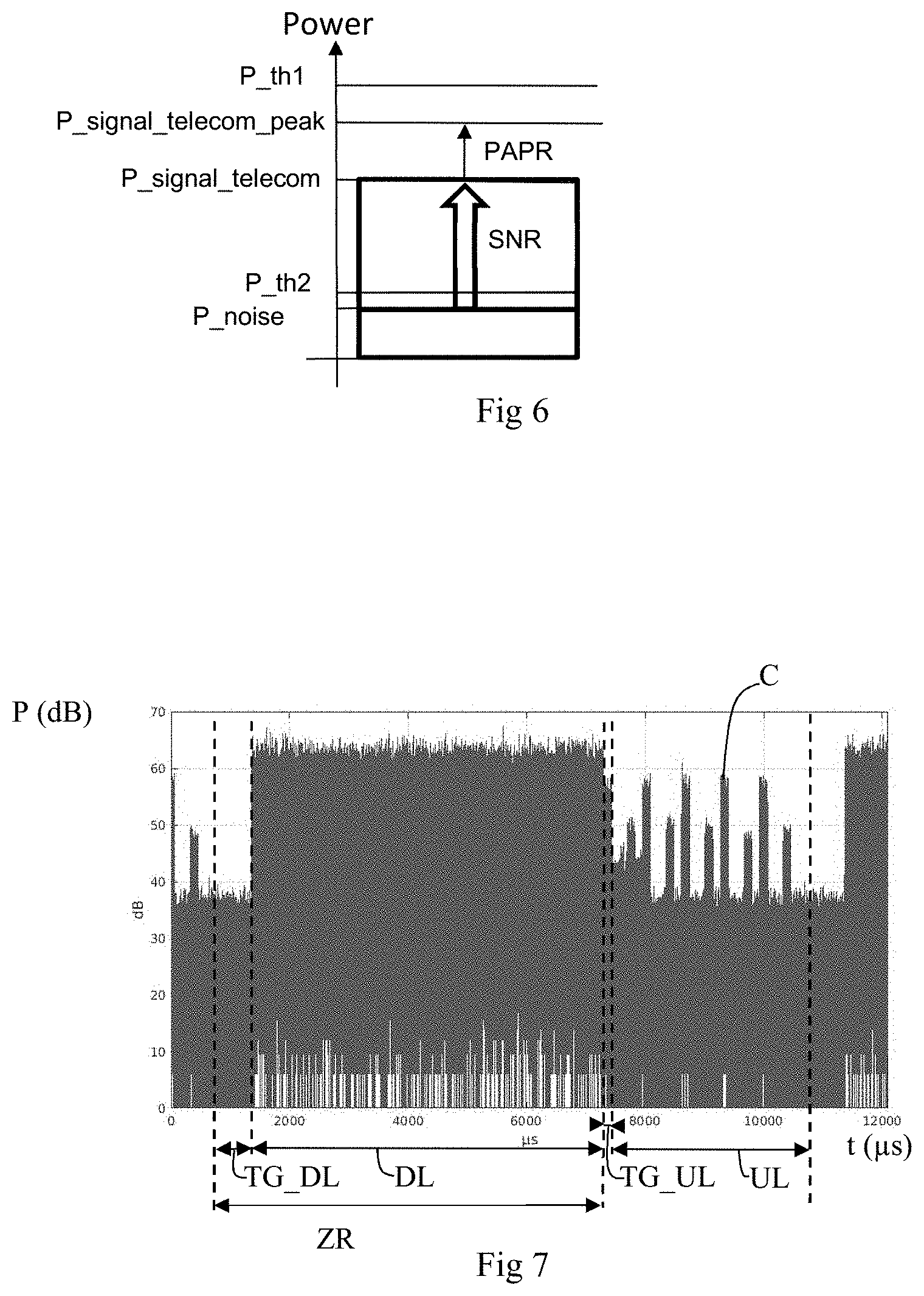 Patent US11777622 Figure 4 – Processing method for a radio signal disturbed by a radar signal