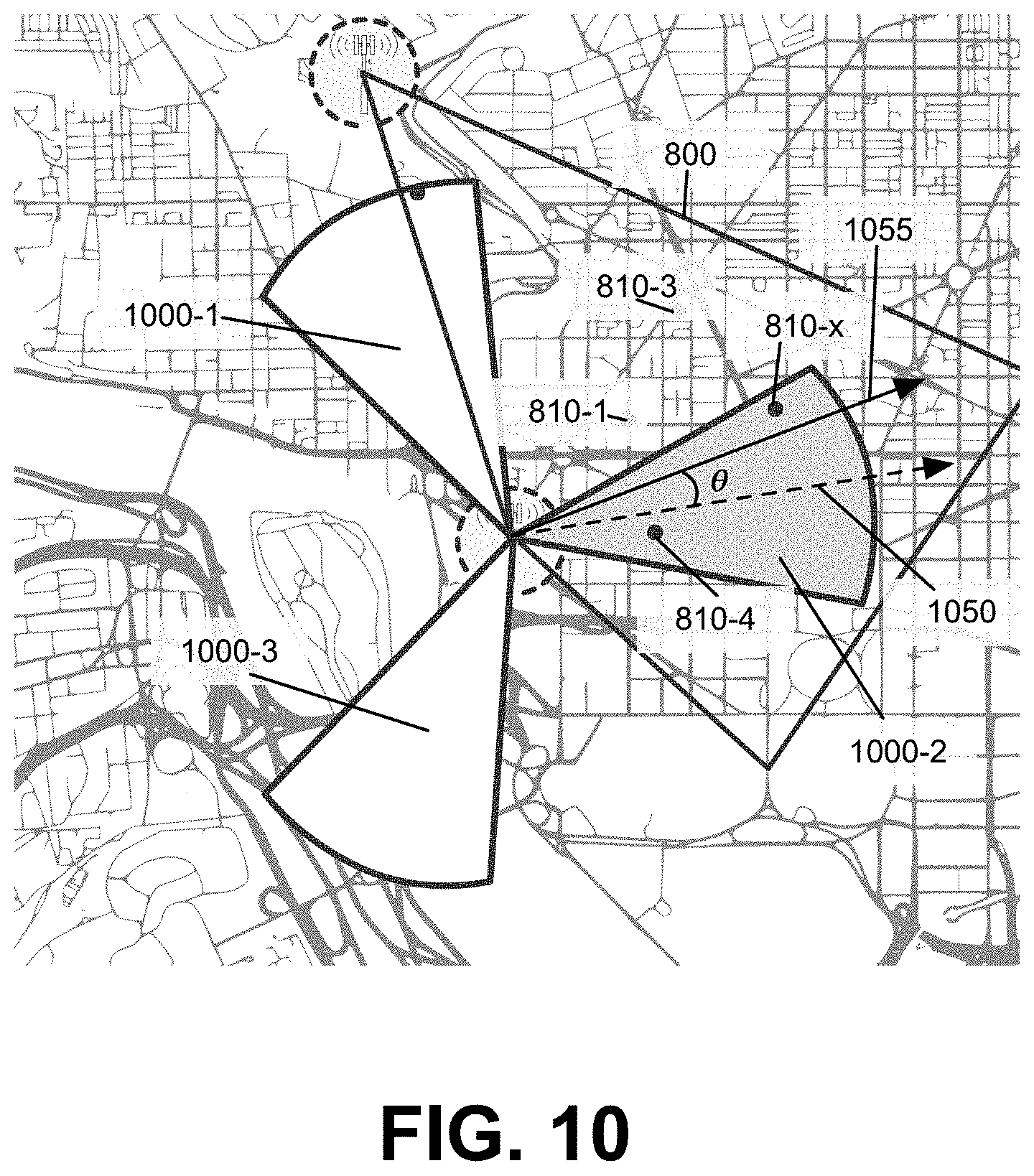 Patent US11777623 Figure 8 – Systems and methods for identifying a source of radio frequency interference in a wireless network