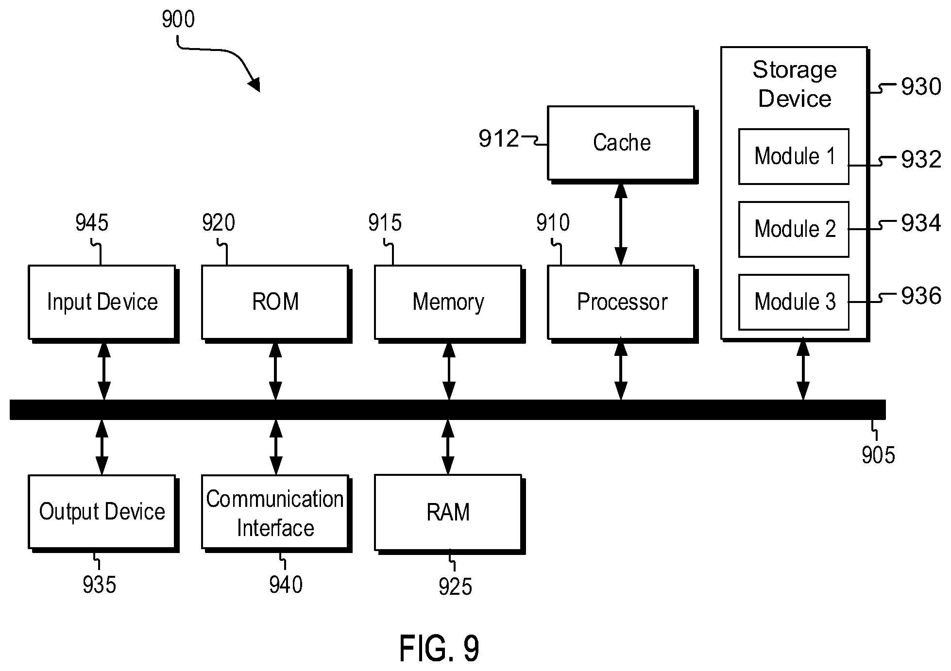 Patent US11777625 Figure 9 – Three-dimensional visualization of Wi-Fi signal propagation through multiple floors