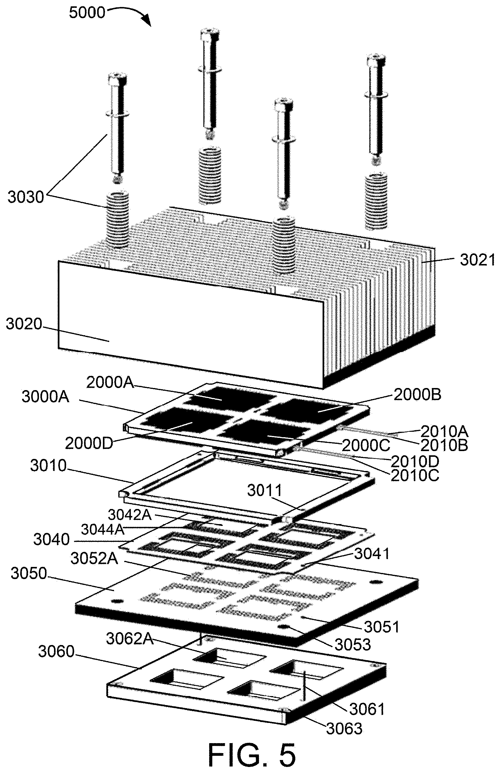 Patent US11777631 Figure 5 – In-packaged multi-channel light engine on single substrate