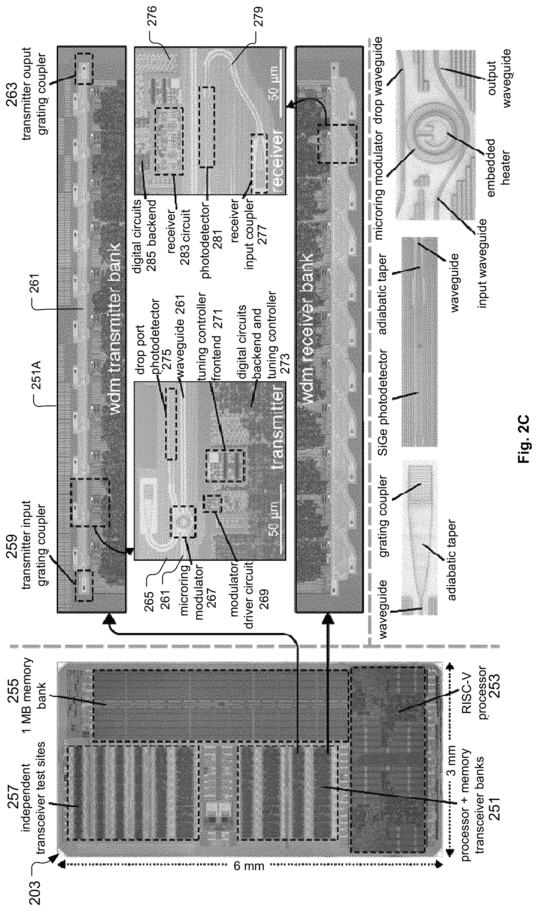 Patent US11777633 Figure 4 – Optical multiplexer/demultiplexer module and associated methods