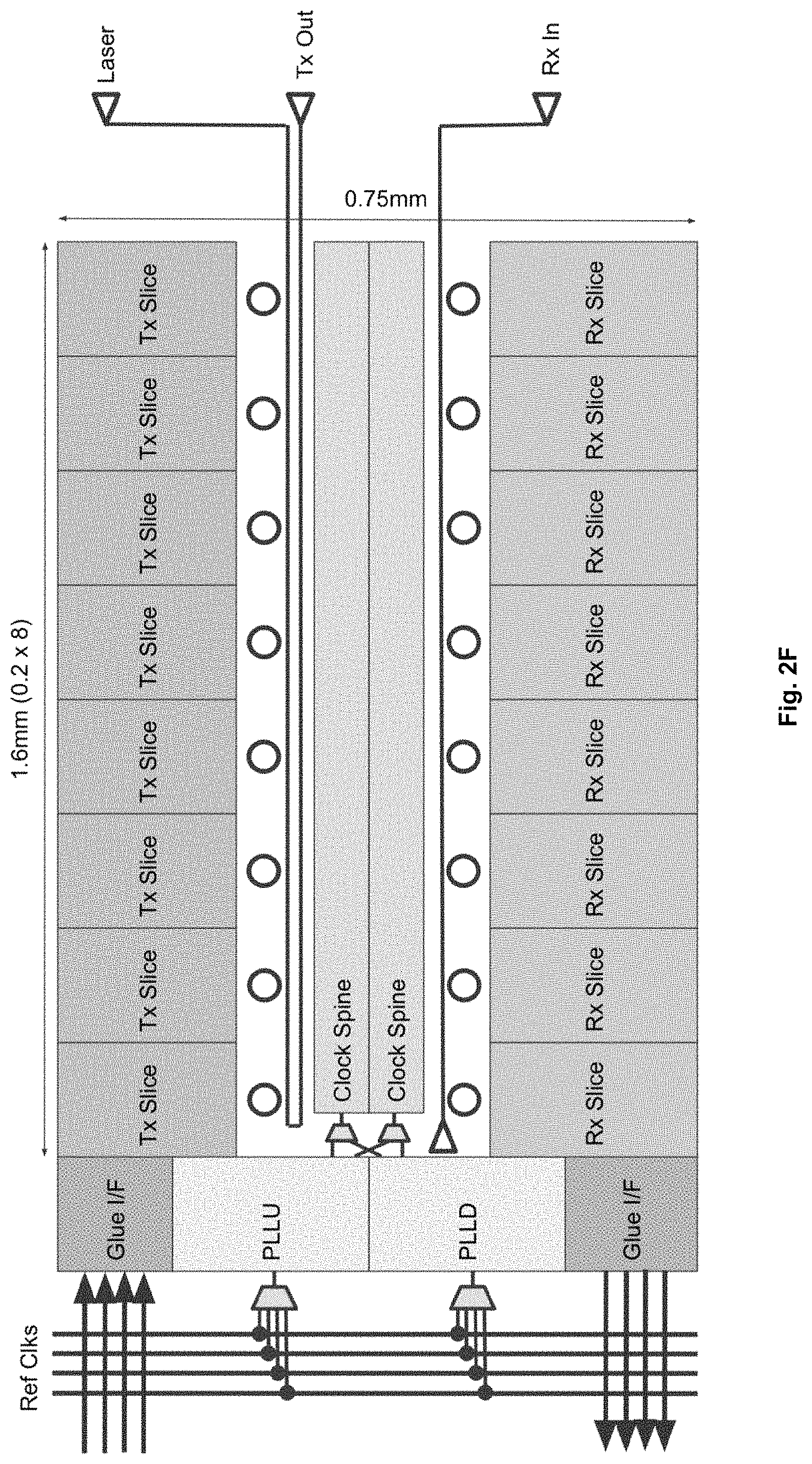 Patent US11777633 Figure 7 – Optical multiplexer/demultiplexer module and associated methods