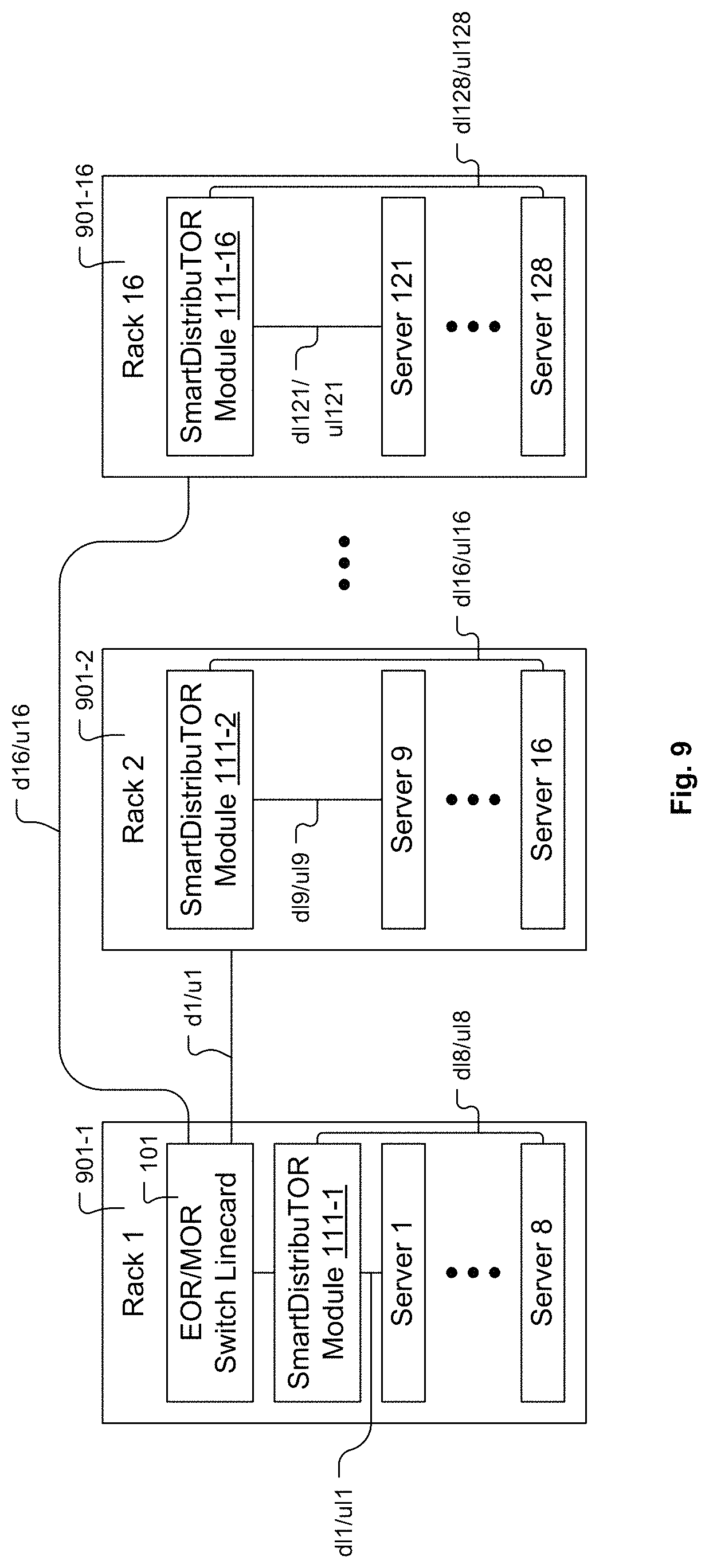 Patent US11777633 Figure 14 – Optical multiplexer/demultiplexer module and associated methods