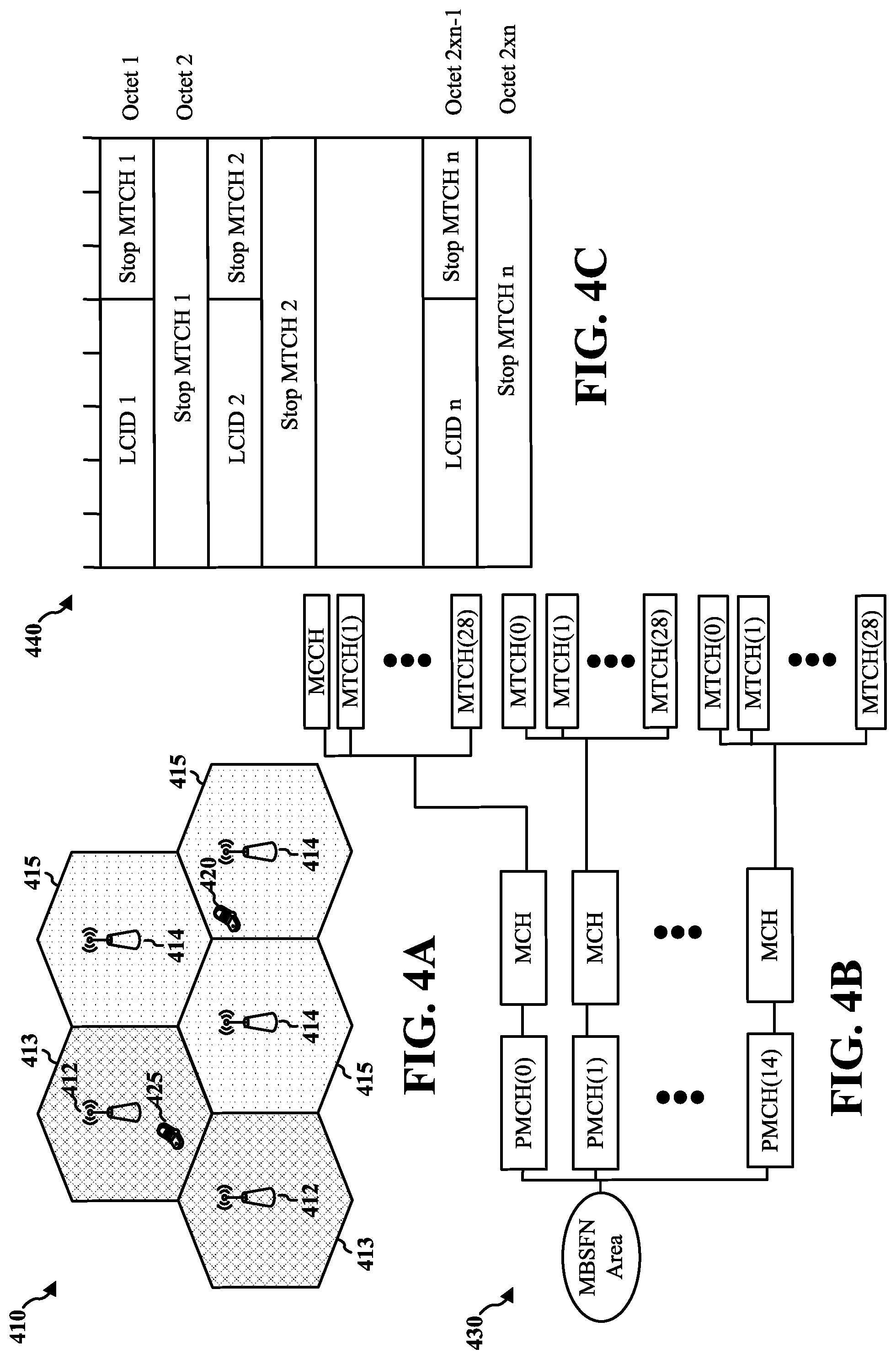 Patent US11777650 Figure 4 – Tone-level interleaving and de-interleaving for broadcast or multicast communications