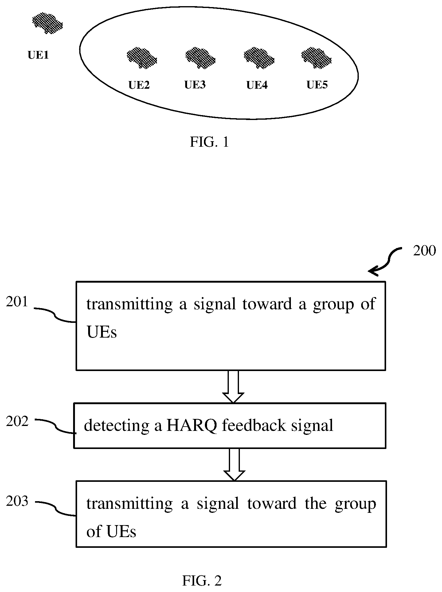 Patent US11777668 — Method and apparatus for device-to-device communication based on a threshold — Figure 1