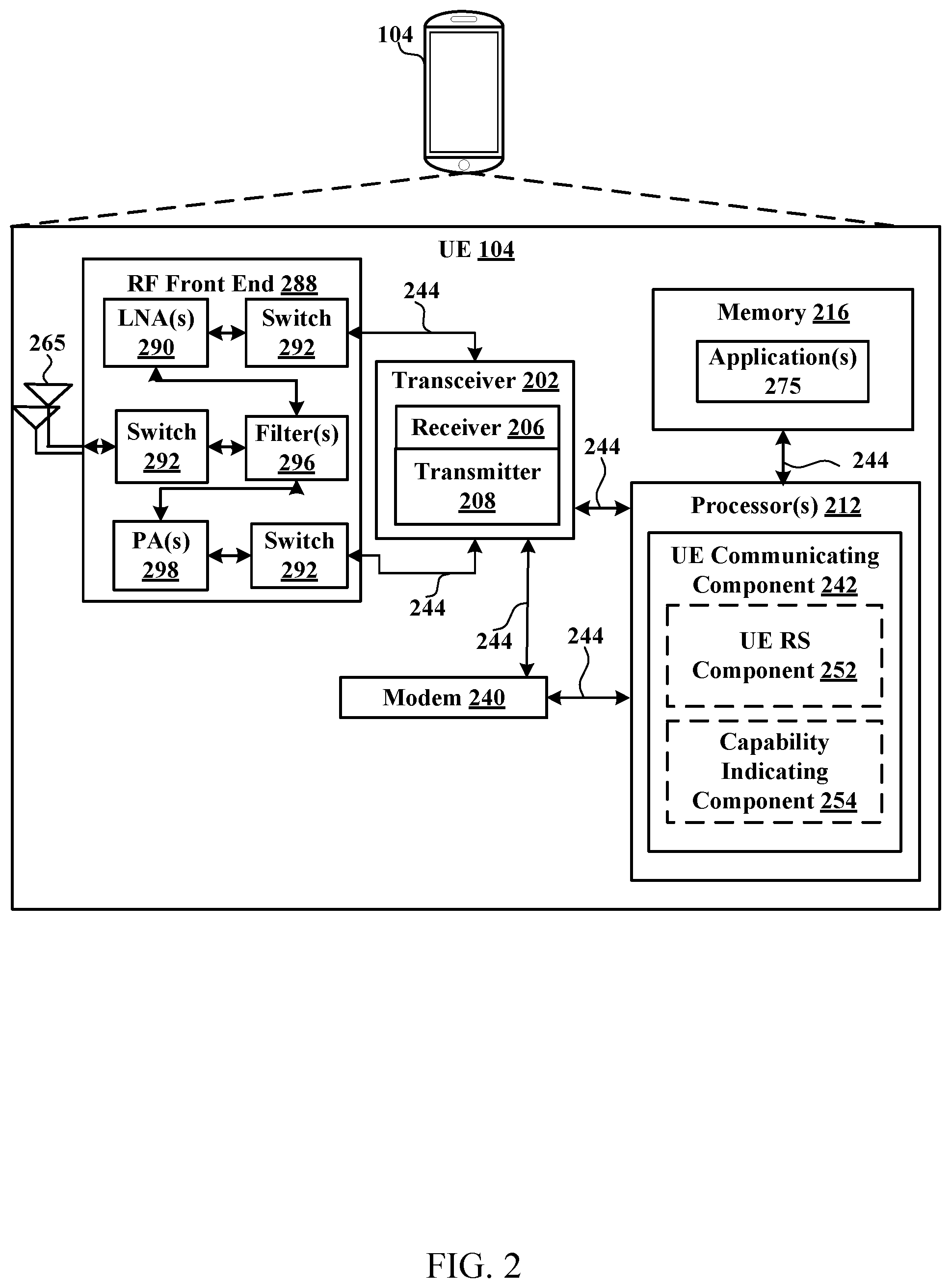 Patent US11777677 Figure 2 – Techniques for aligning clustered reference signal tones in wireless communications