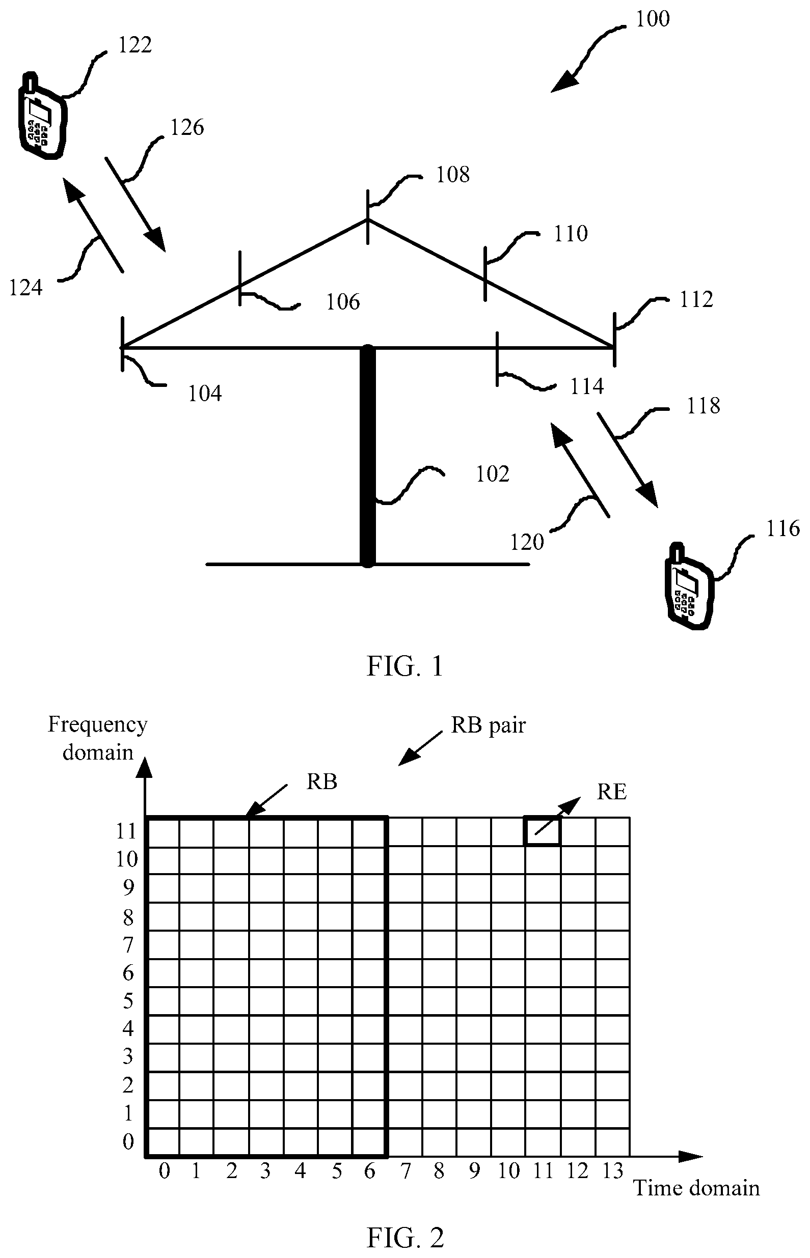 Patent US11777680 — Resource indication method, terminal device, and network device — Figure 1