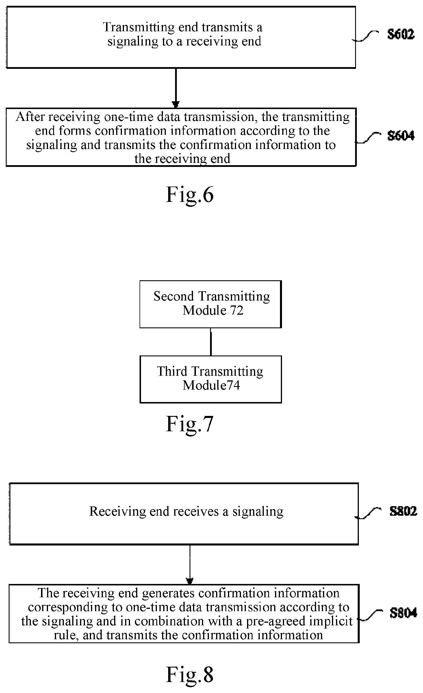 Patent US11777689 Figure 4 – Method and device for processing confirmation information