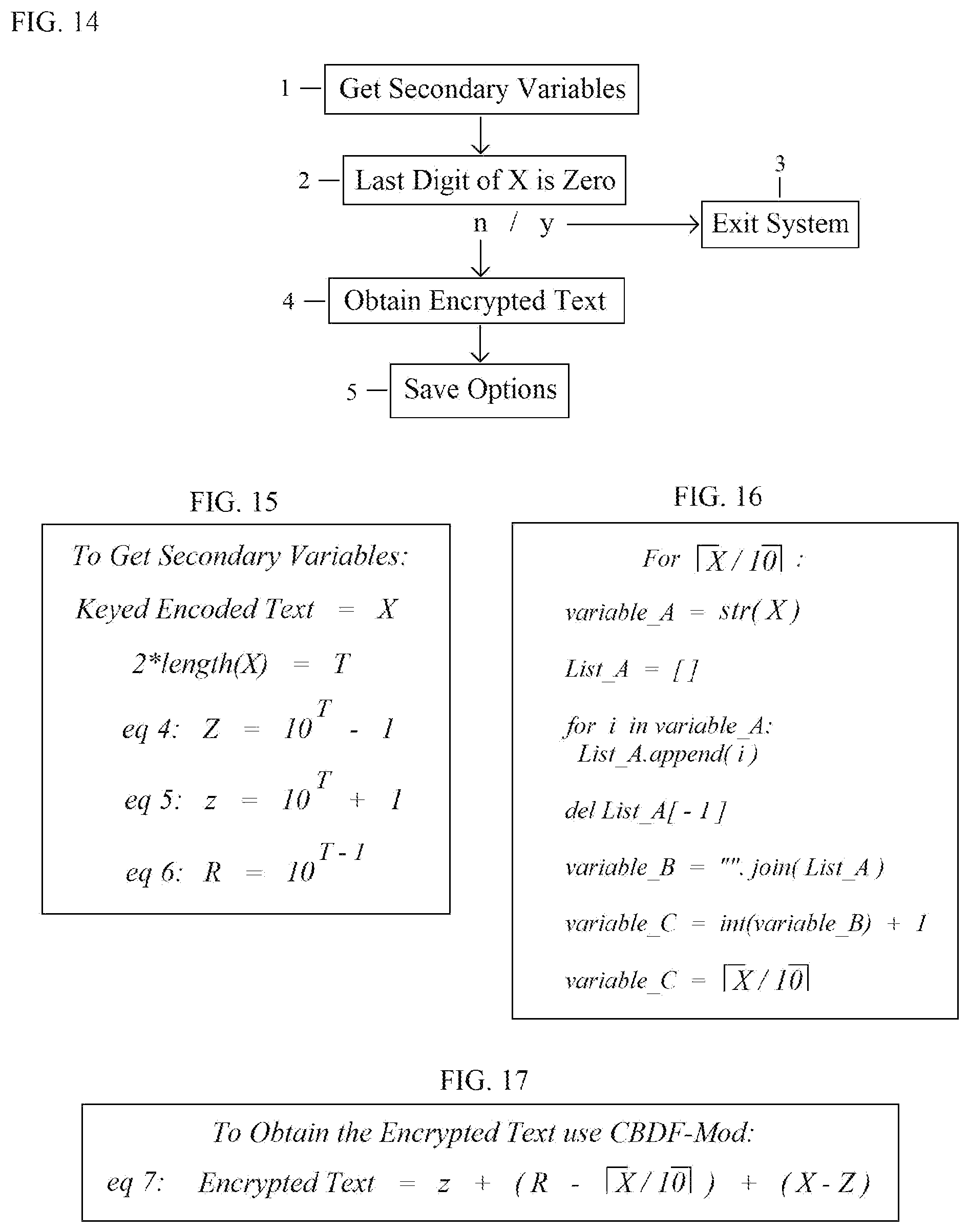 Patent US11777714 Figure 7 – Matrix encryption—a symmetric key encryption technology