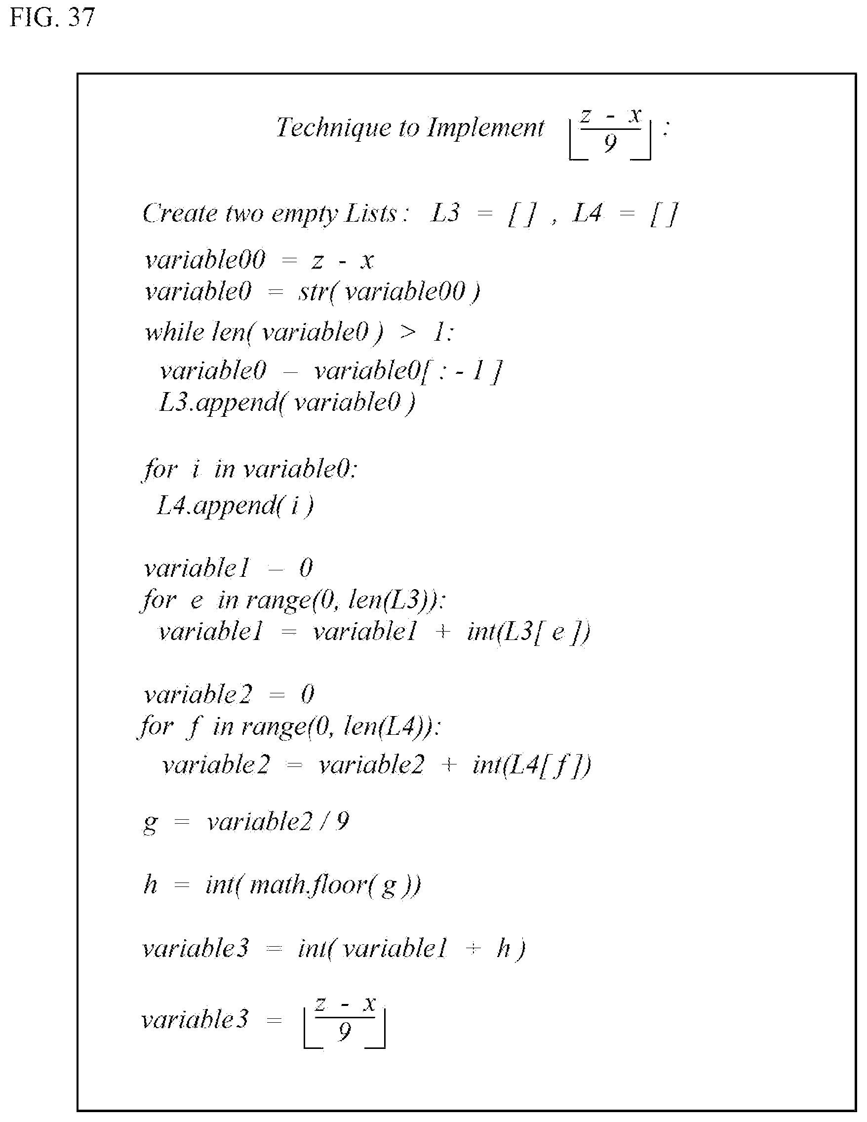 Patent US11777714 Figure 18 – Matrix encryption—a symmetric key encryption technology