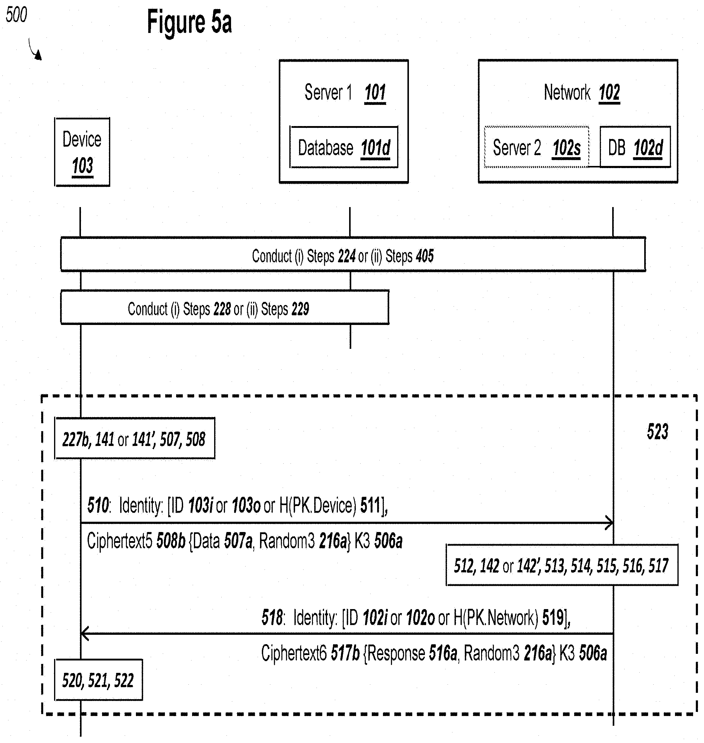 Patent US11777719 Figure 15 – Public key exchange with authenicated ECDHE and security against quantum computers